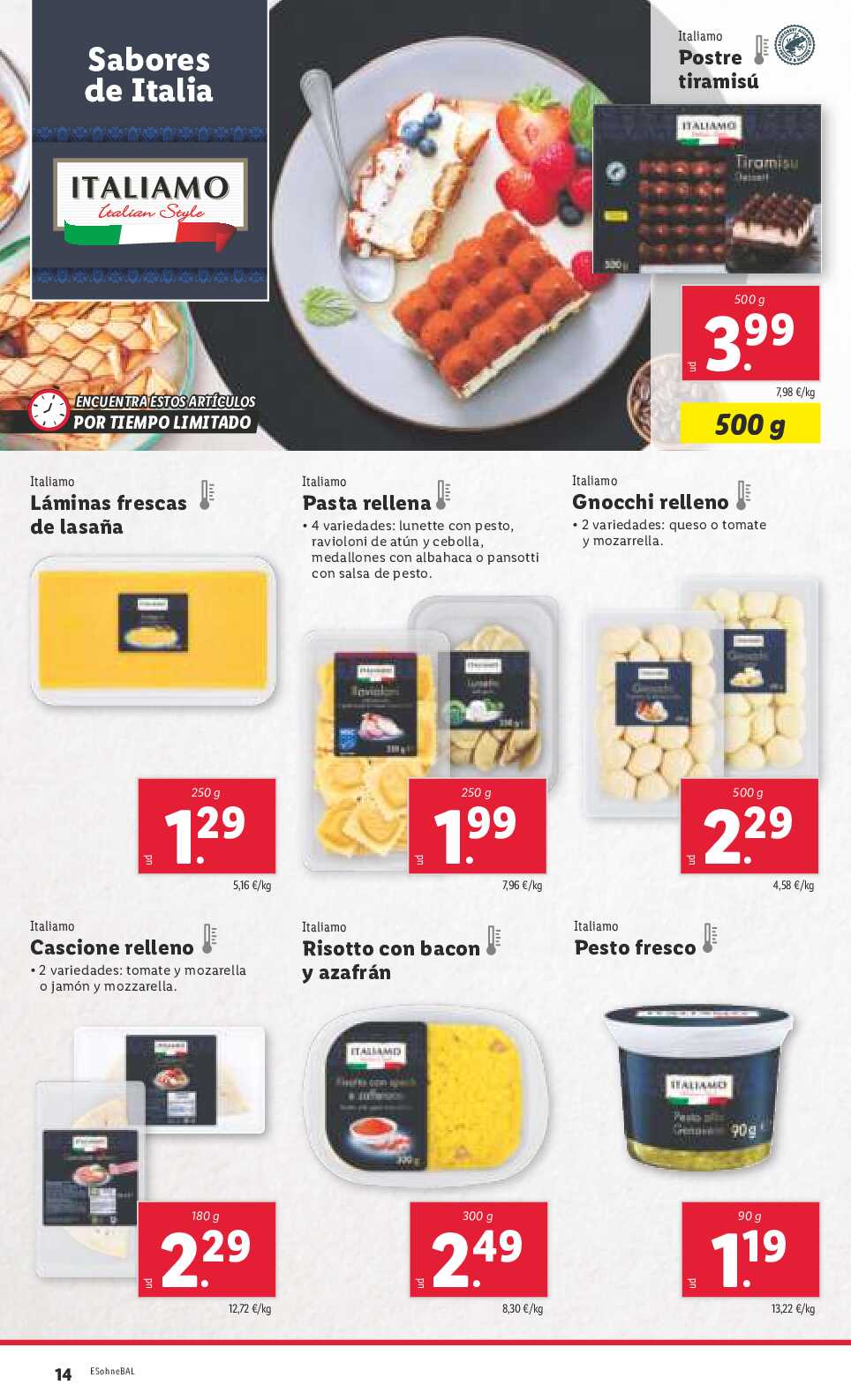 Folleto semanal Lidl. Página 14