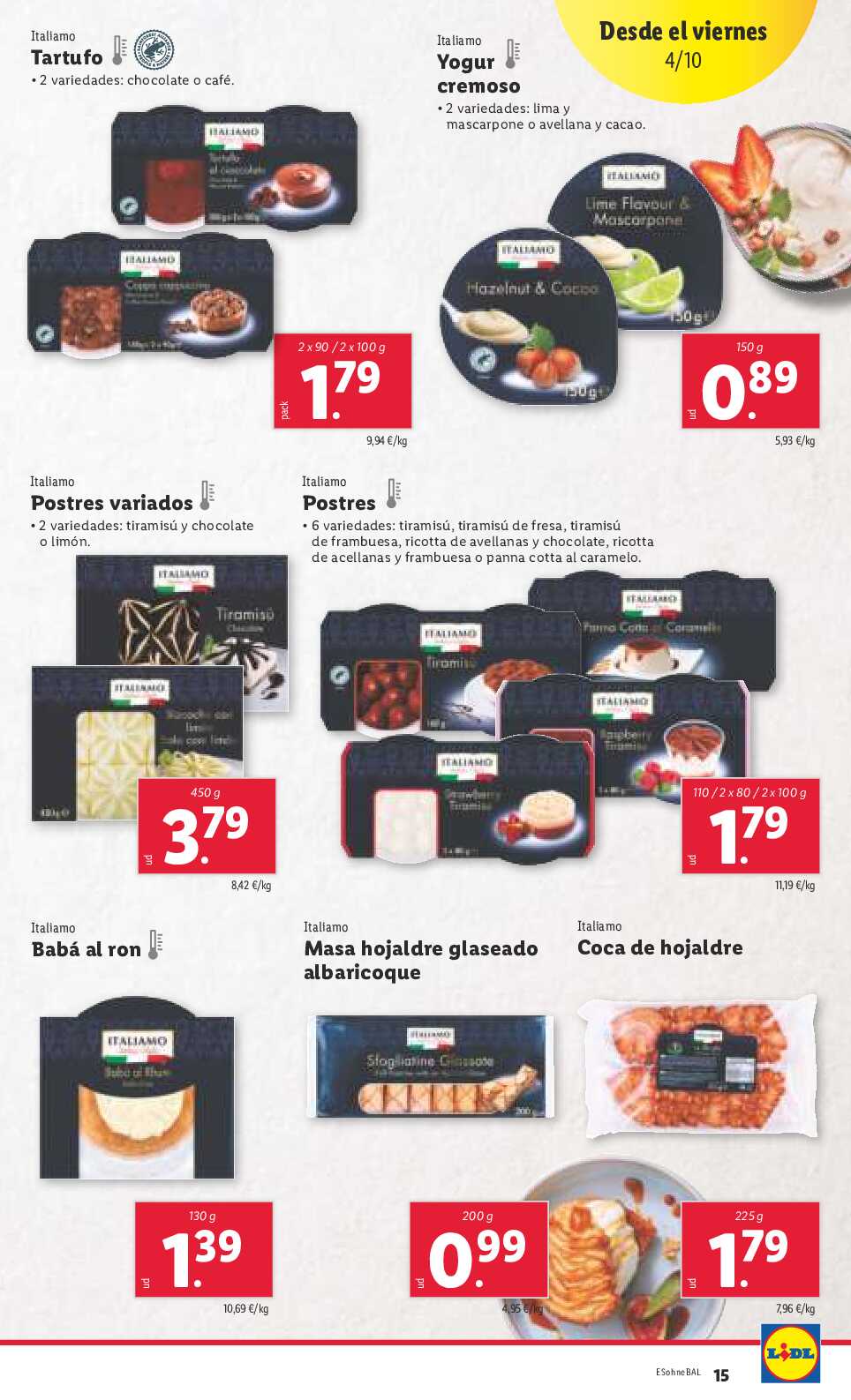 Folleto semanal Lidl. Página 15