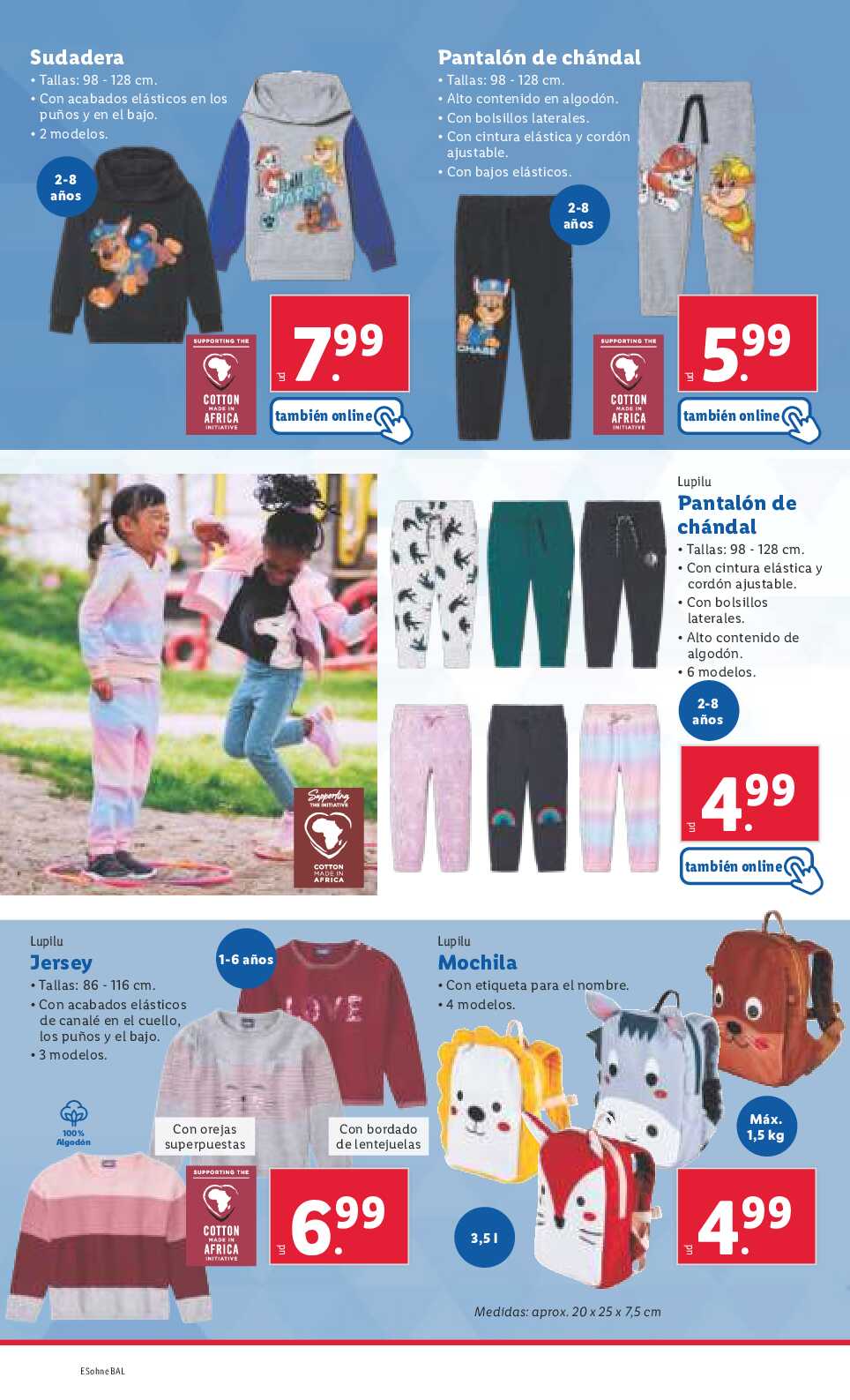 Folleto semanal bazar Lidl. Página 04