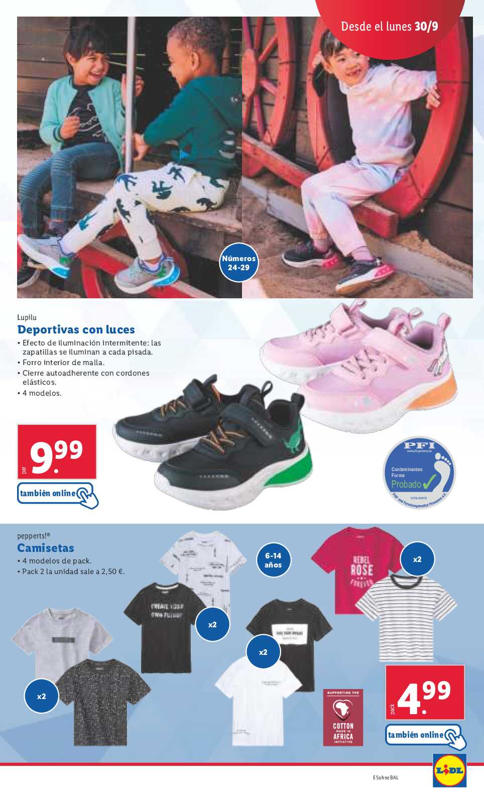 Folleto semanal bazar Lidl. Página 05