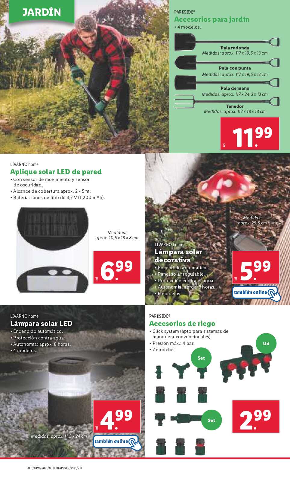 Folleto semanal bazar Lidl. Página 06