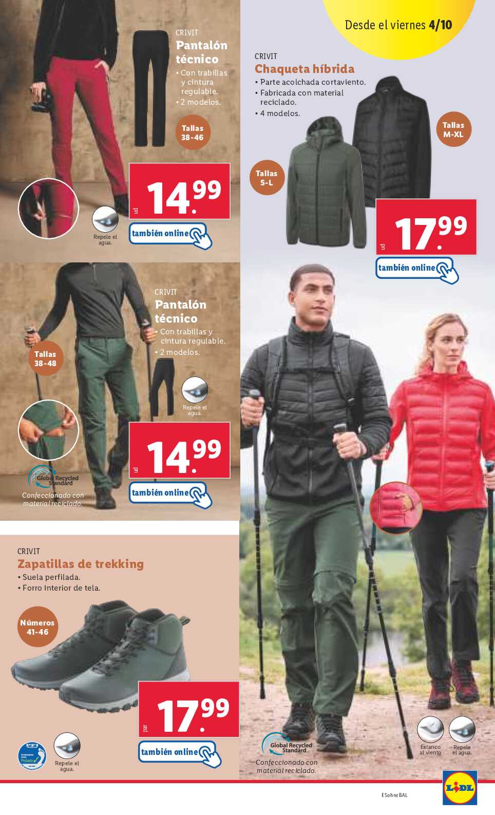 Folleto semanal bazar Lidl. Página 15