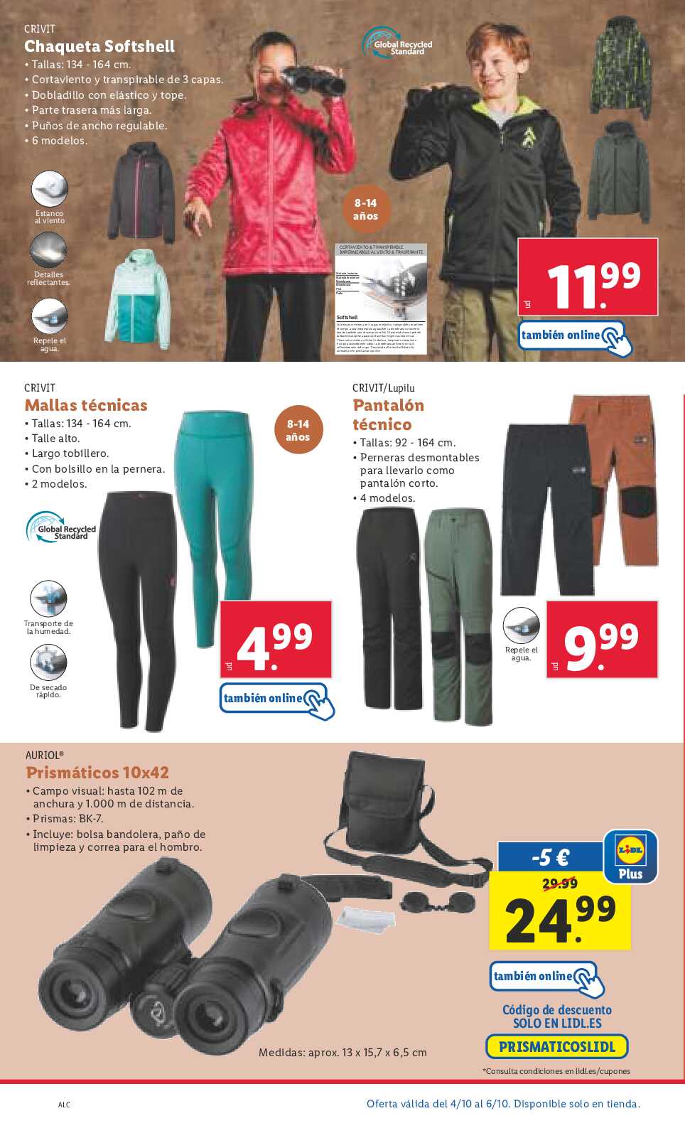 Folleto semanal bazar Lidl. Página 16