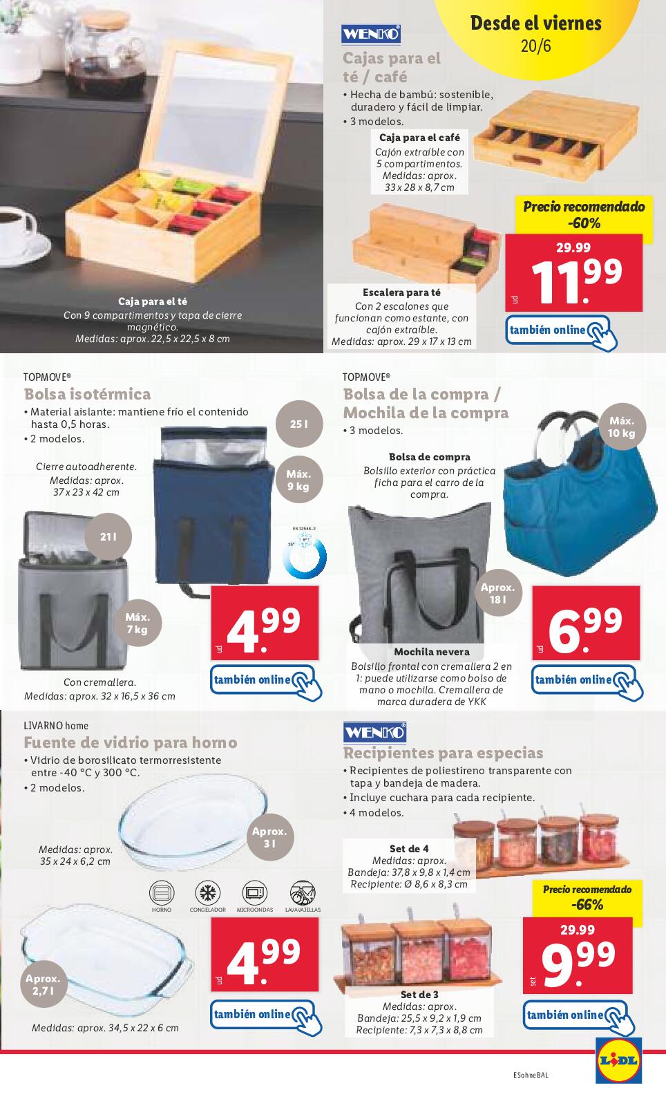 Hogar y bazar Lidl. Página 17