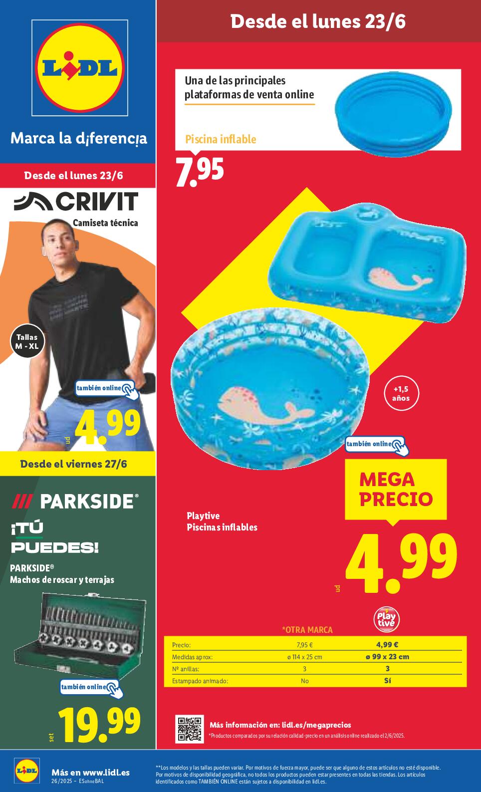 Hogar y bazar Lidl. Página 01