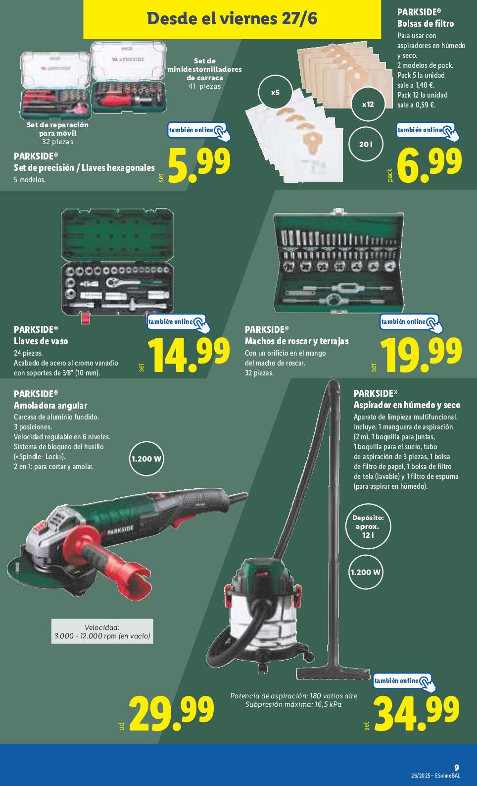 Hogar y bazar Lidl. Página 21