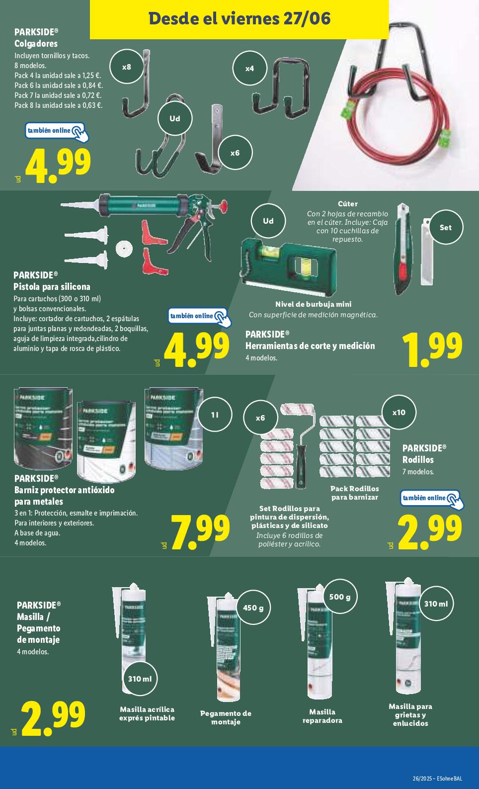 Hogar y bazar Lidl. Página 25
