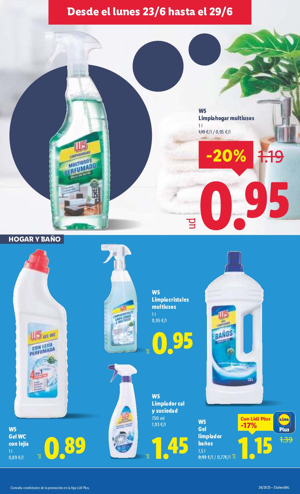 Hogar y bazar Lidl. Página 43