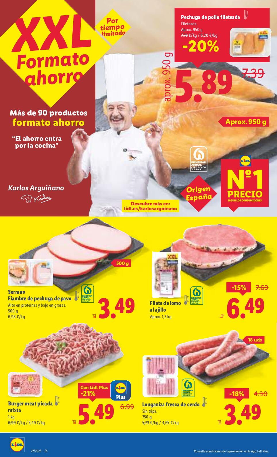 Más de 90 productos formato ahorro XXL Lidl. Página 04