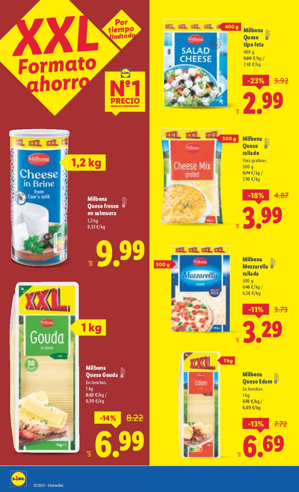 Más de 90 productos formato ahorro XXL Lidl. Página 06