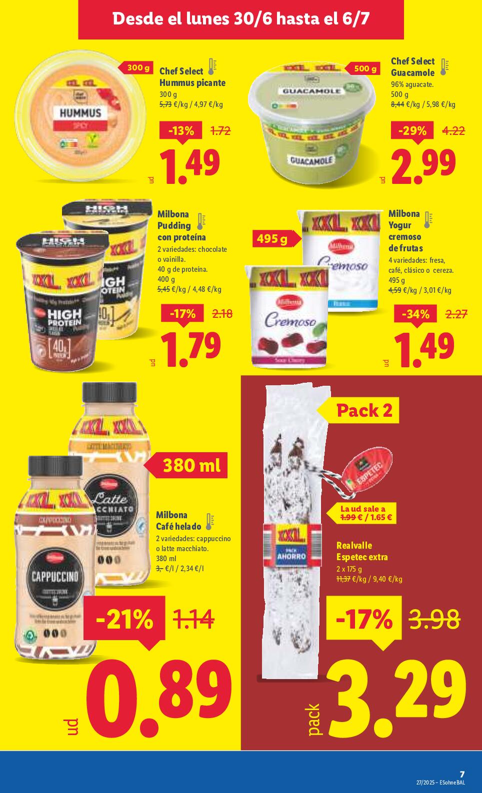 Más de 90 productos formato ahorro XXL Lidl. Página 07