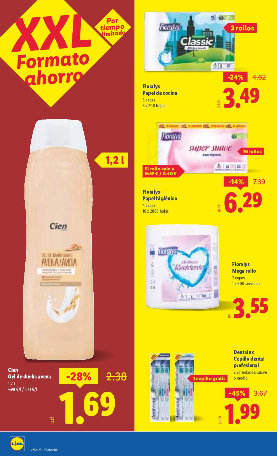 Más de 90 productos formato ahorro XXL Lidl. Página 12