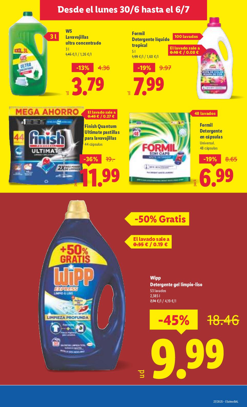 Más de 90 productos formato ahorro XXL Lidl. Página 13