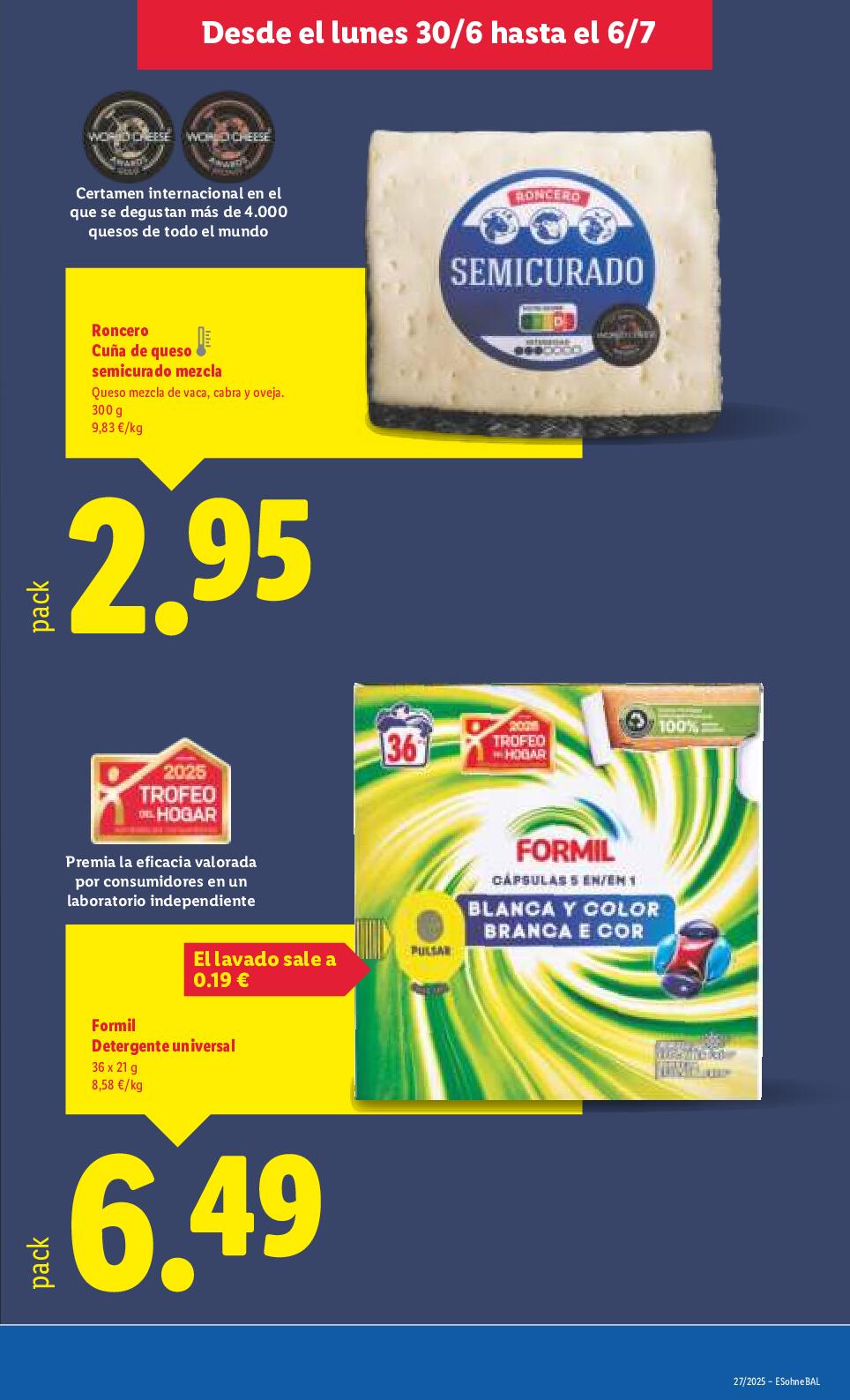 Más de 90 productos formato ahorro XXL Lidl. Página 19