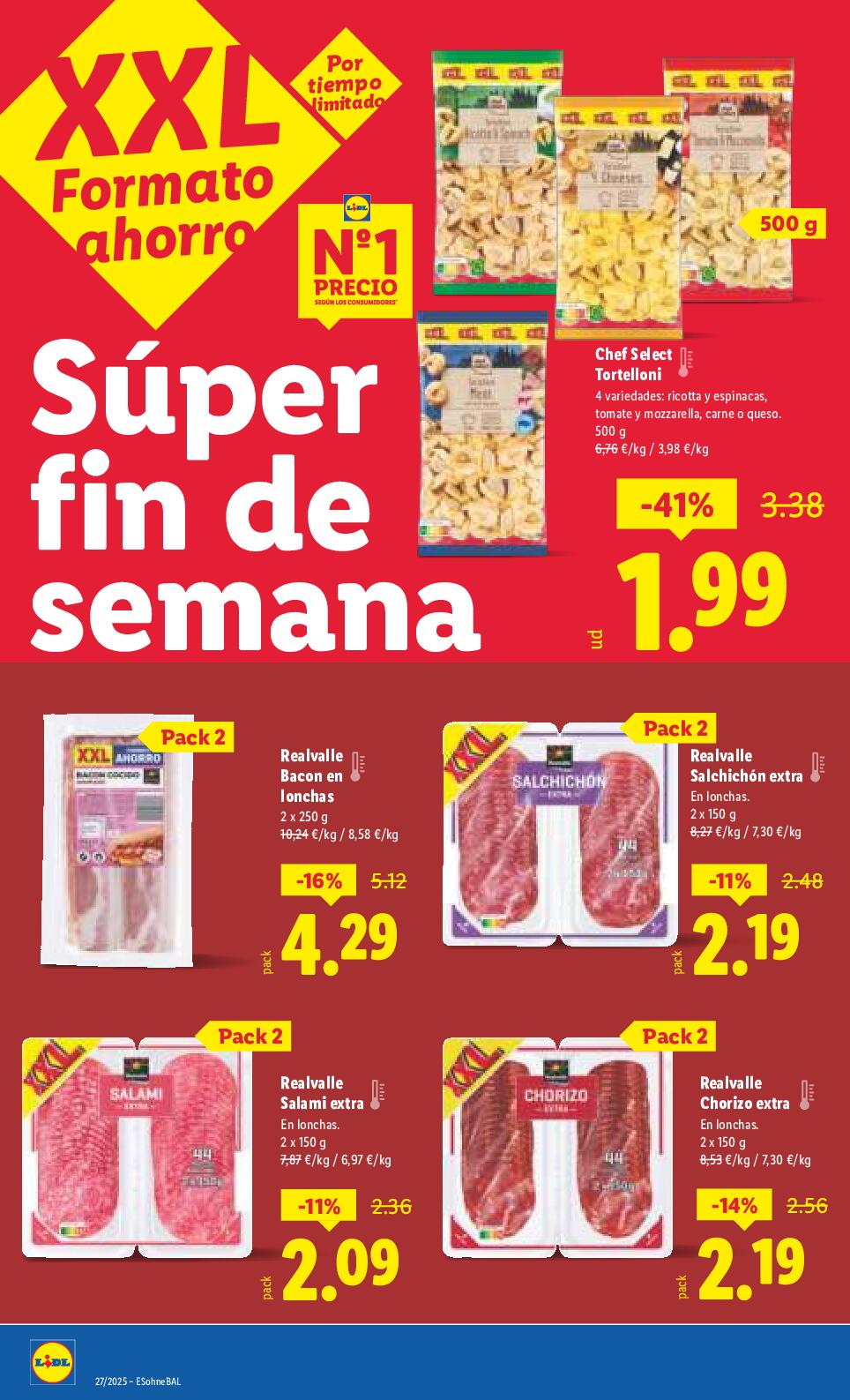 Más de 90 productos formato ahorro XXL Lidl. Página 22
