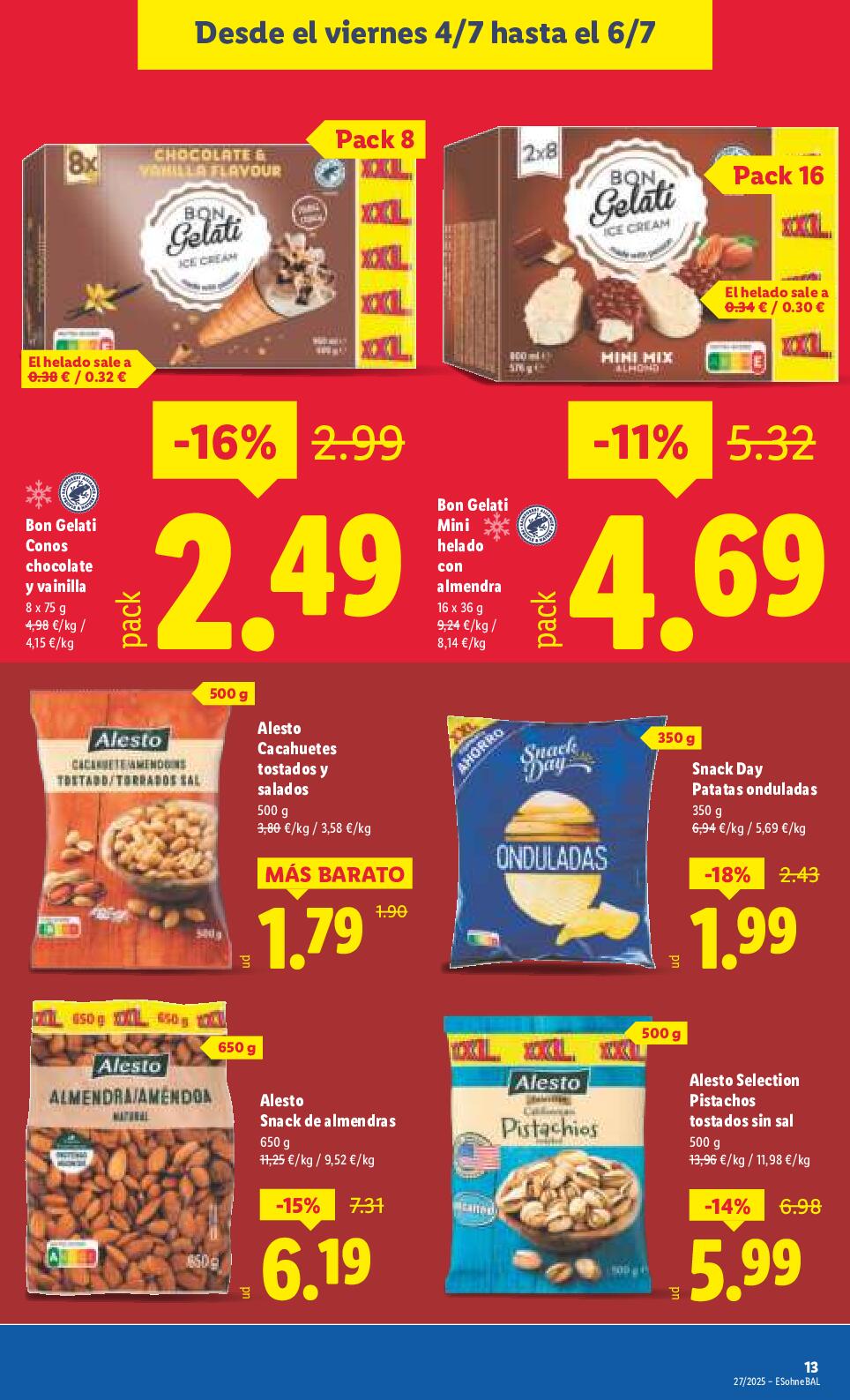 Más de 90 productos formato ahorro XXL Lidl. Página 25