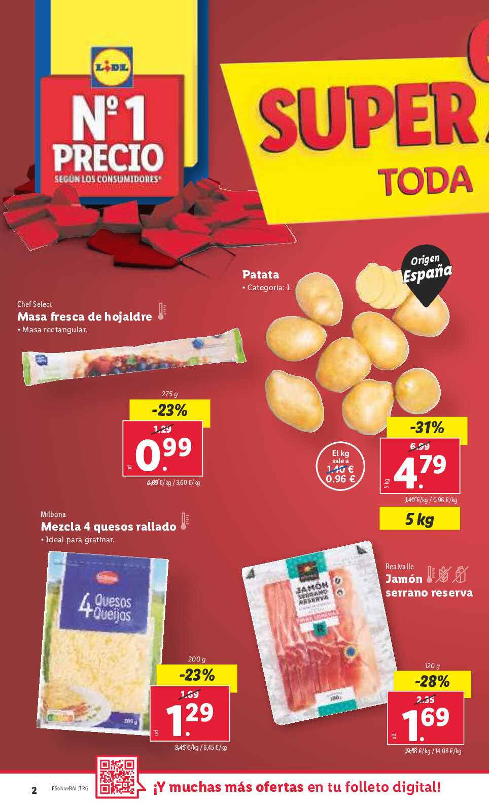 Folleto semanal Lidl. Página 02