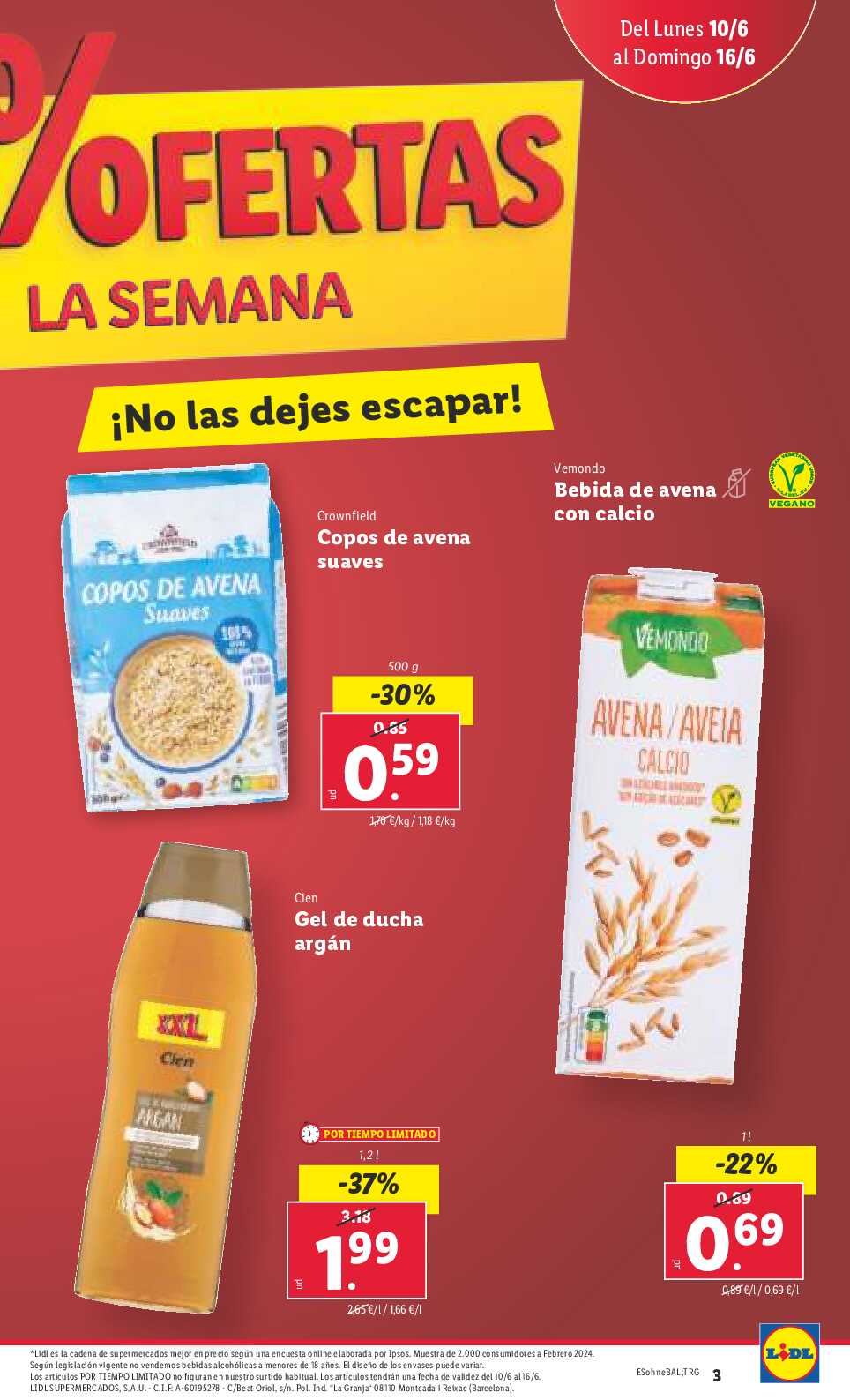 Folleto semanal Lidl. Página 03