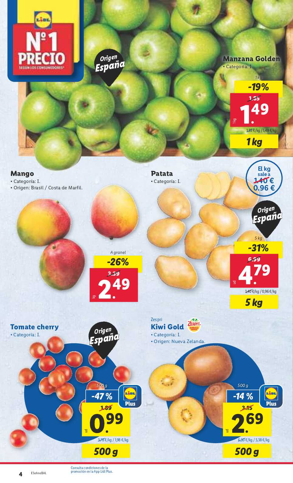 Folleto semanal Lidl. Página 04