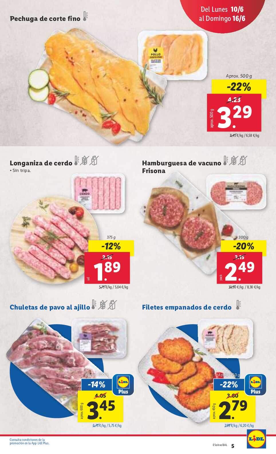 Folleto semanal Lidl. Página 05