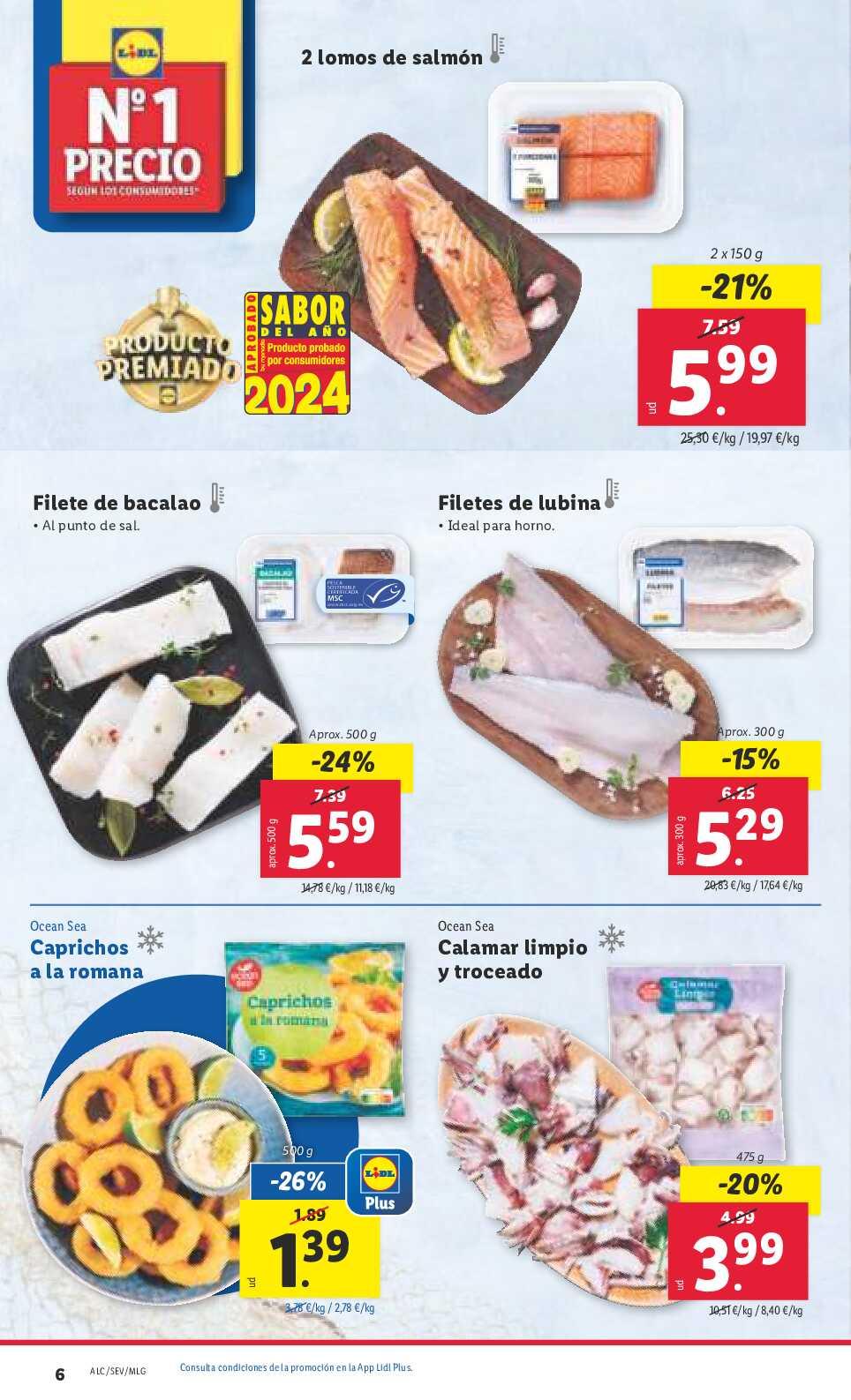 Folleto semanal Lidl. Página 06
