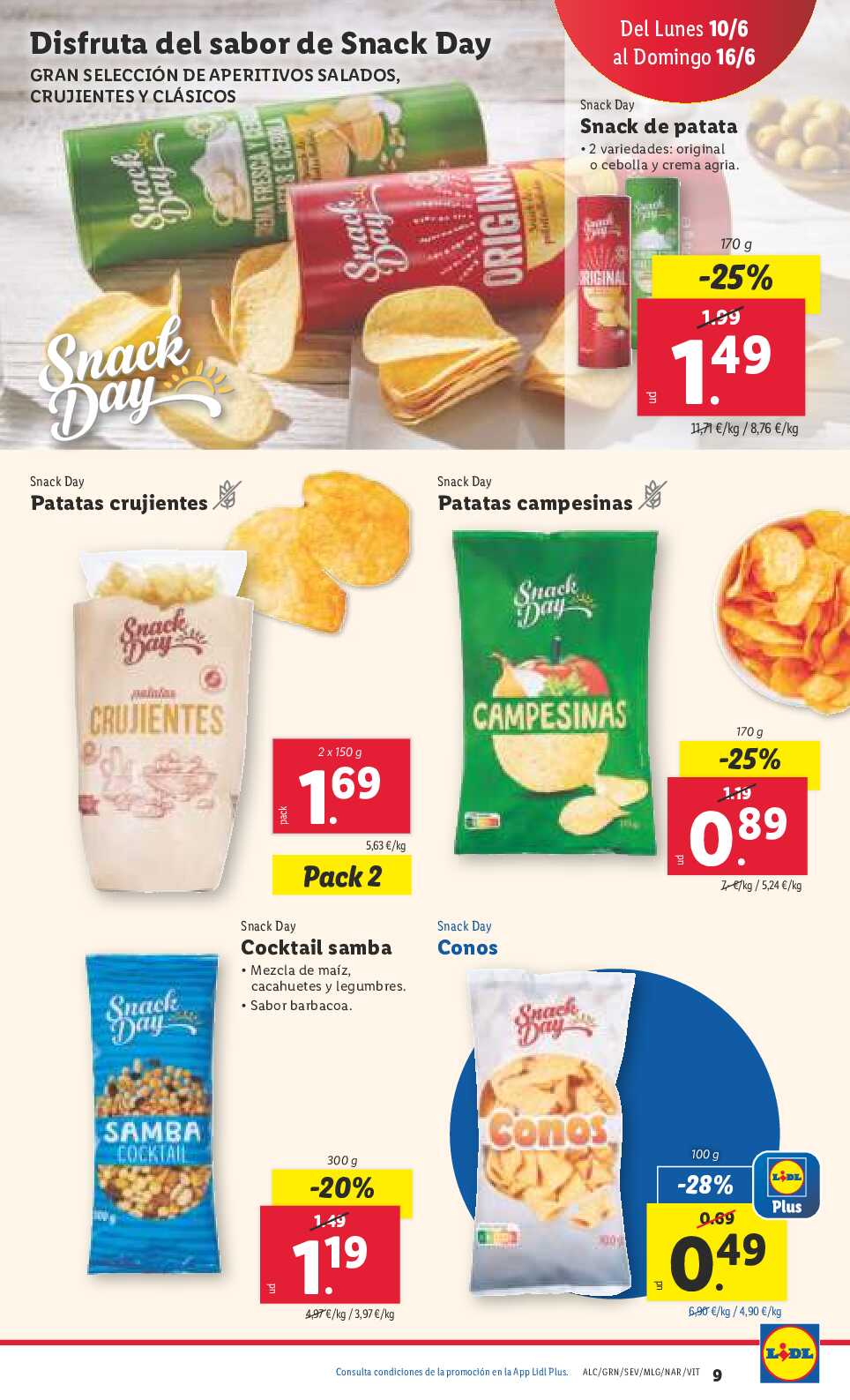 Folleto semanal Lidl. Página 09