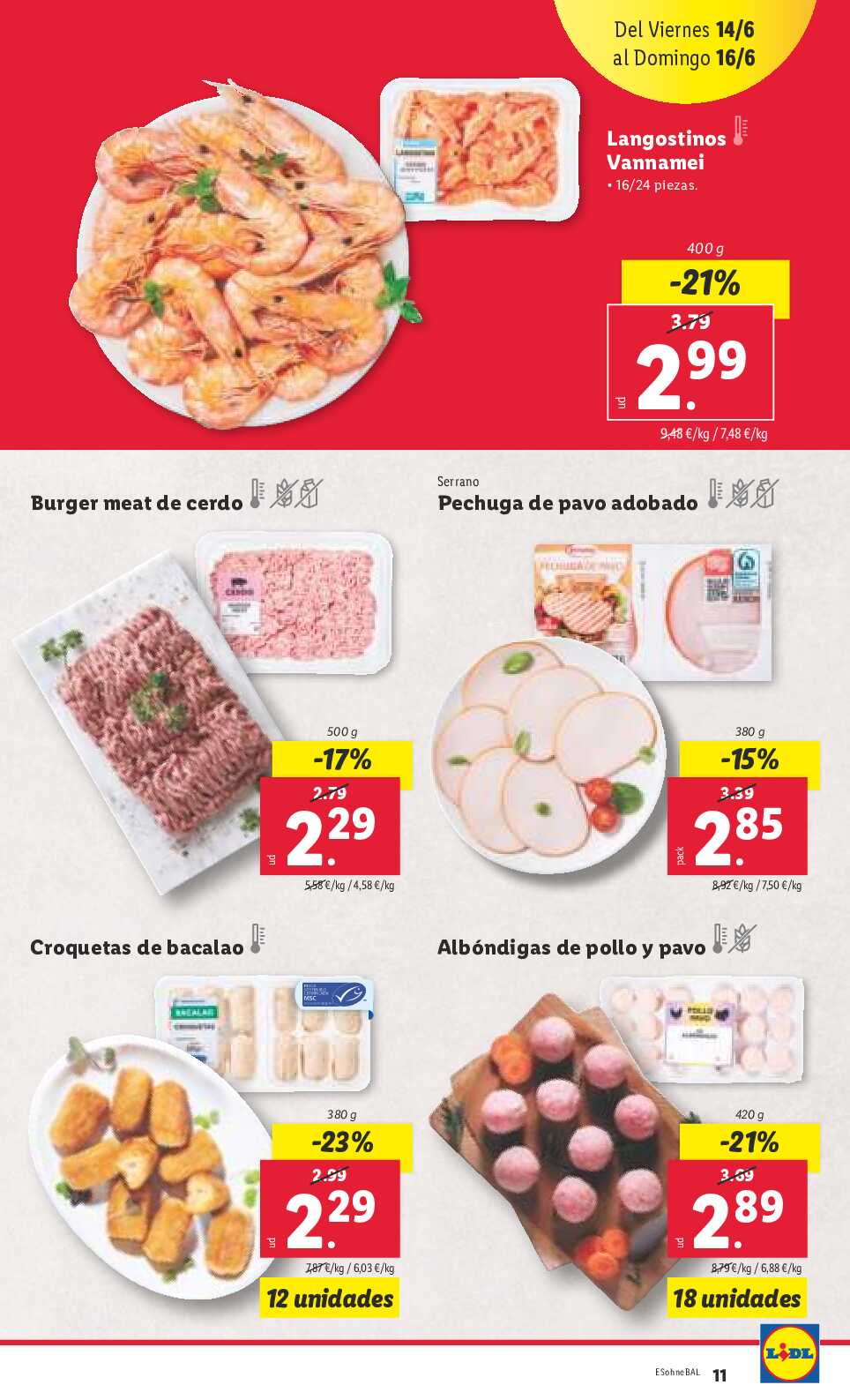Folleto semanal Lidl. Página 11