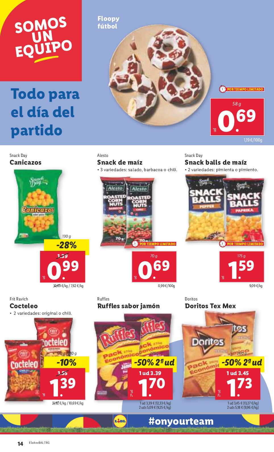 Folleto semanal Lidl. Página 14