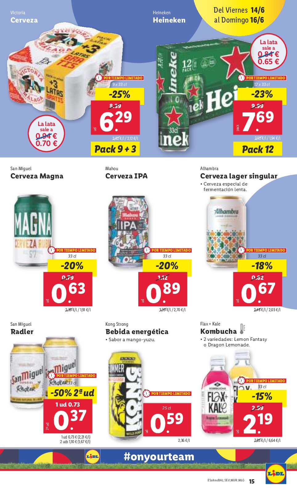 Folleto semanal Lidl. Página 15