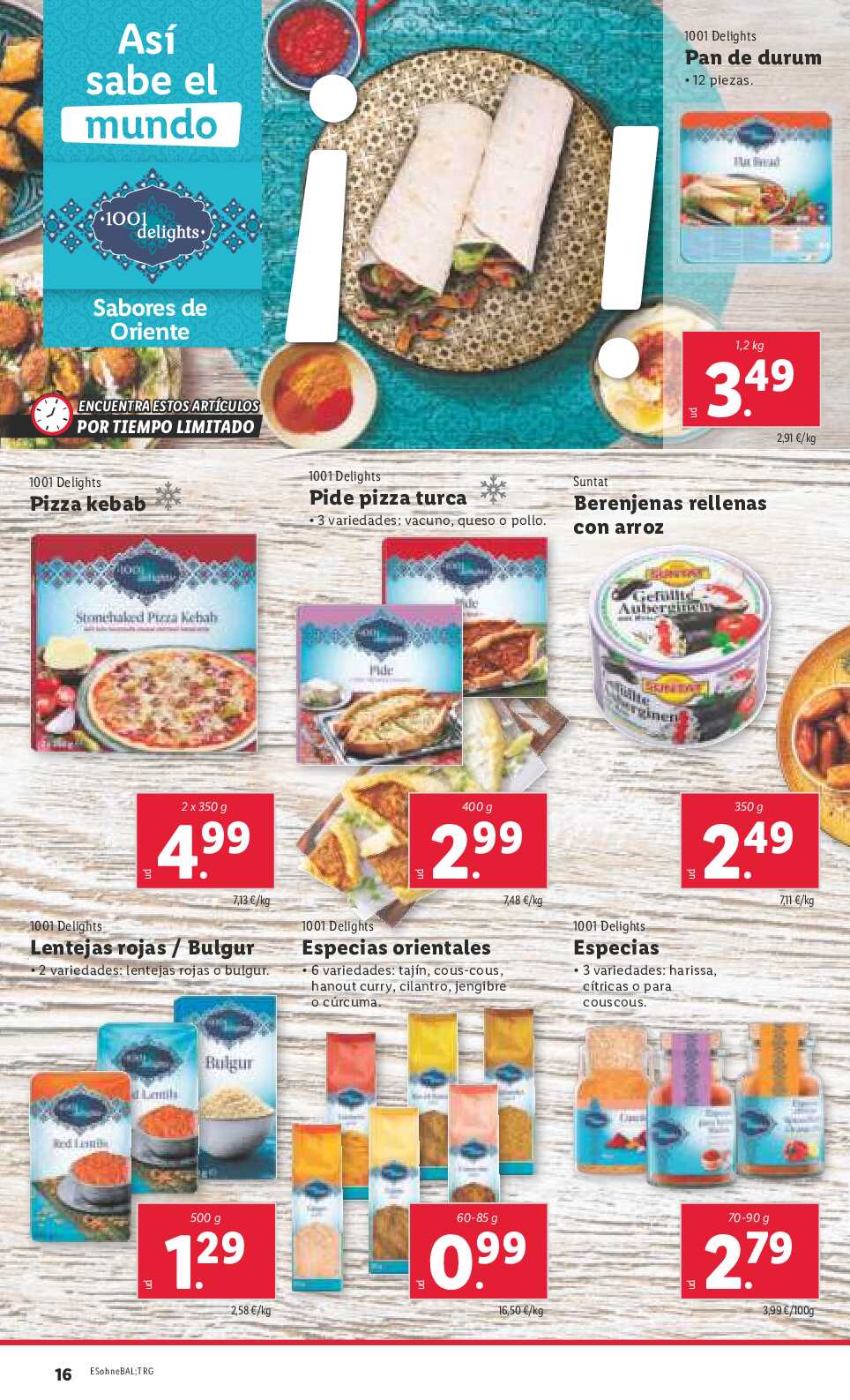Folleto semanal Lidl. Página 16