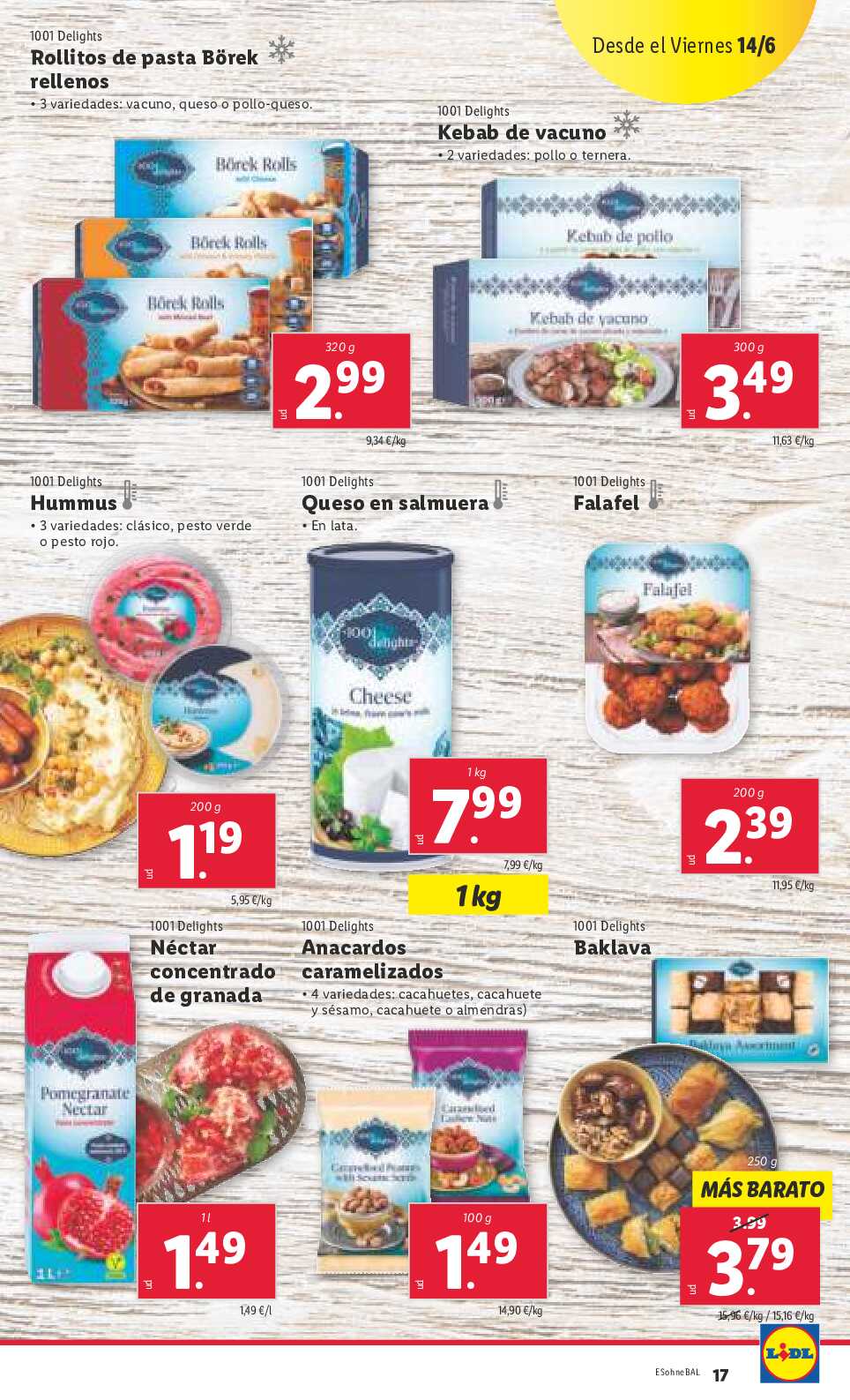 Folleto semanal Lidl. Página 17
