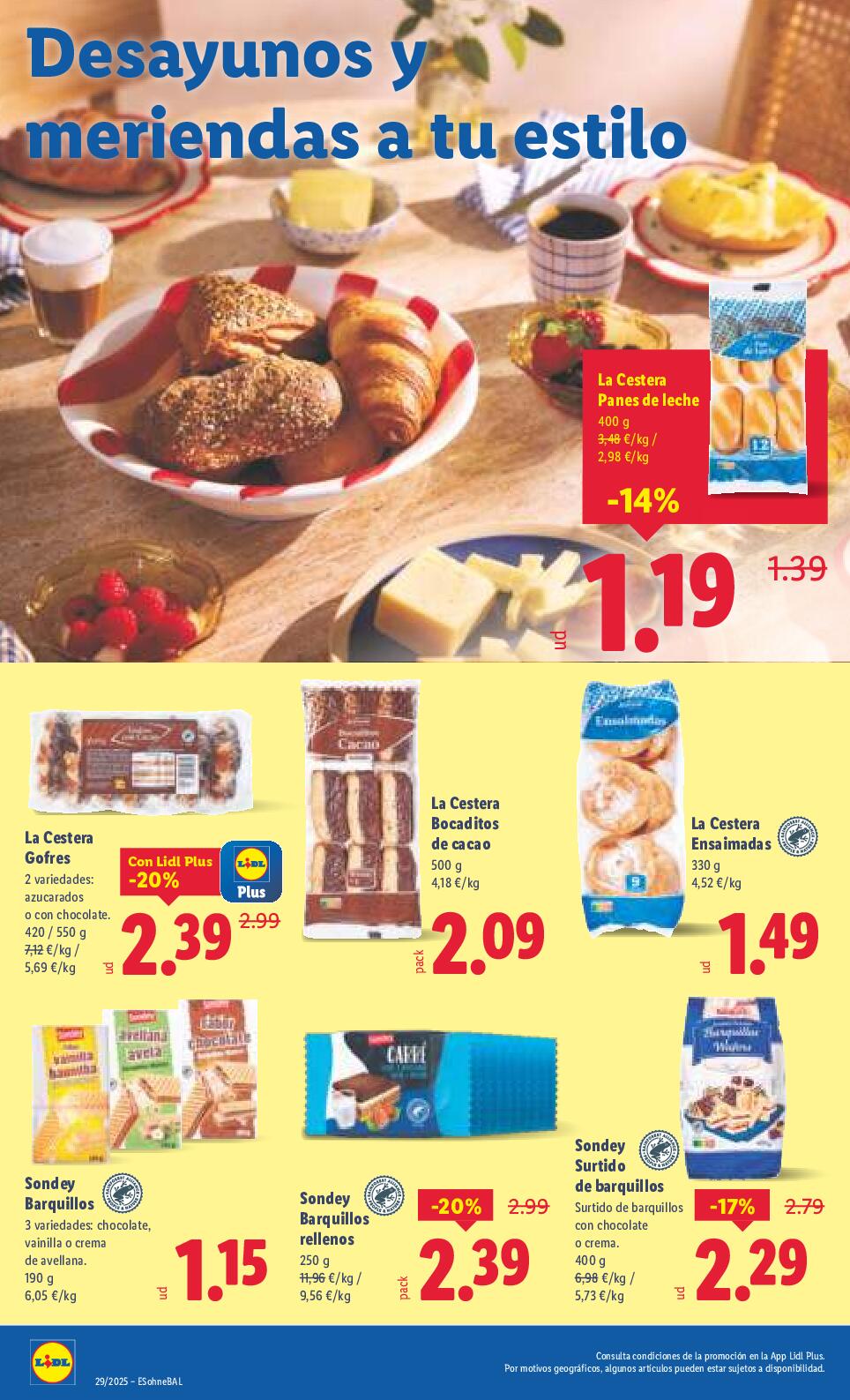 Ofertas semanales Lidl. Página 08