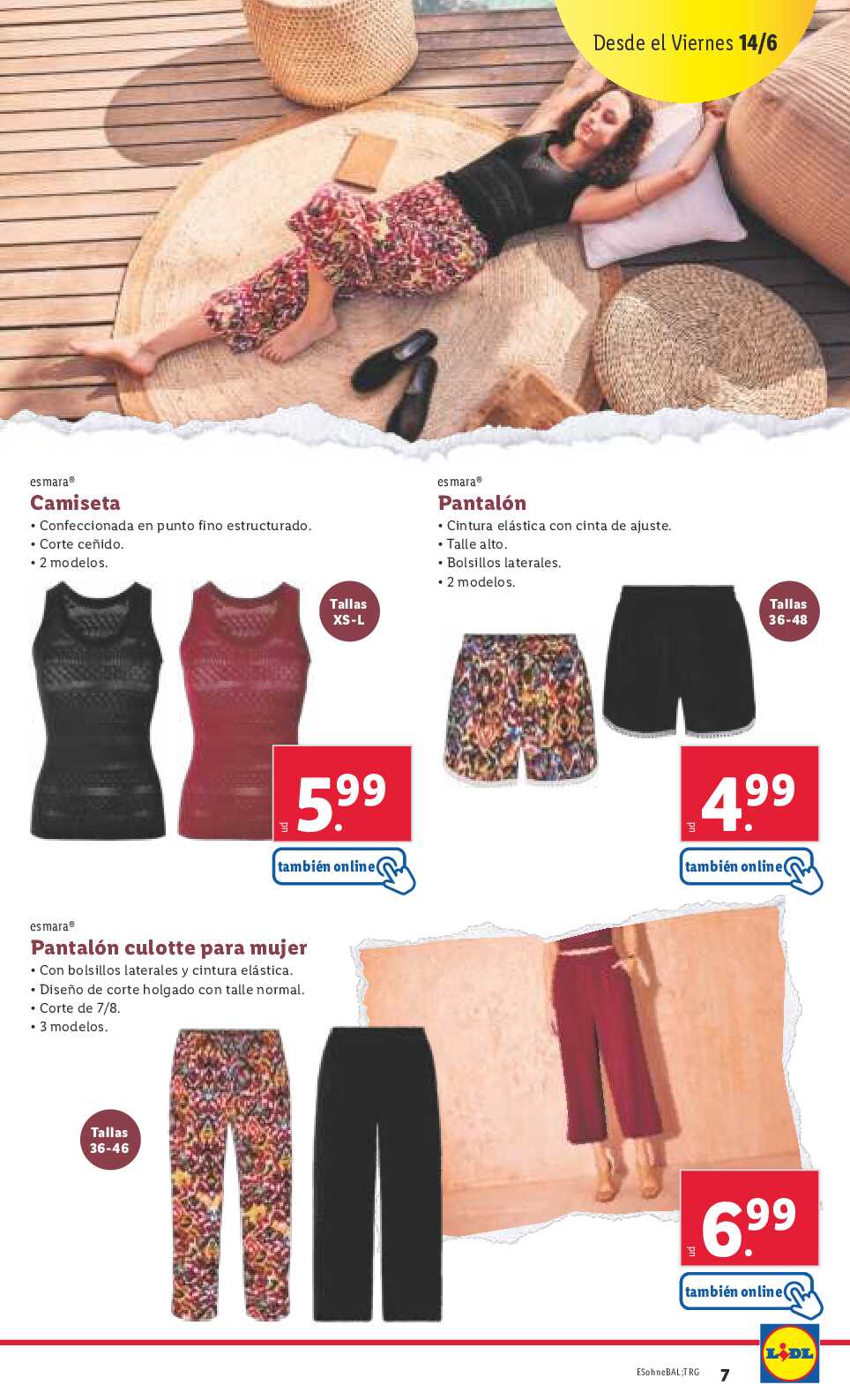 Folleto semanal bazar Lidl. Página 11