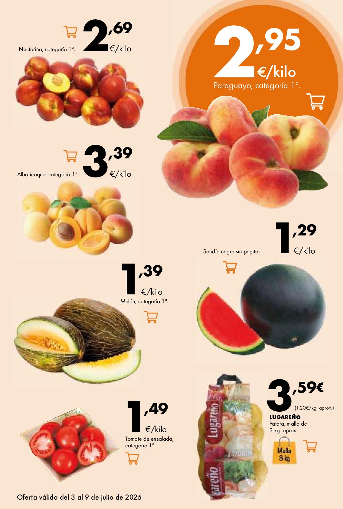 Ofertas del 3 al 16 de julio Lupa. Página 07
