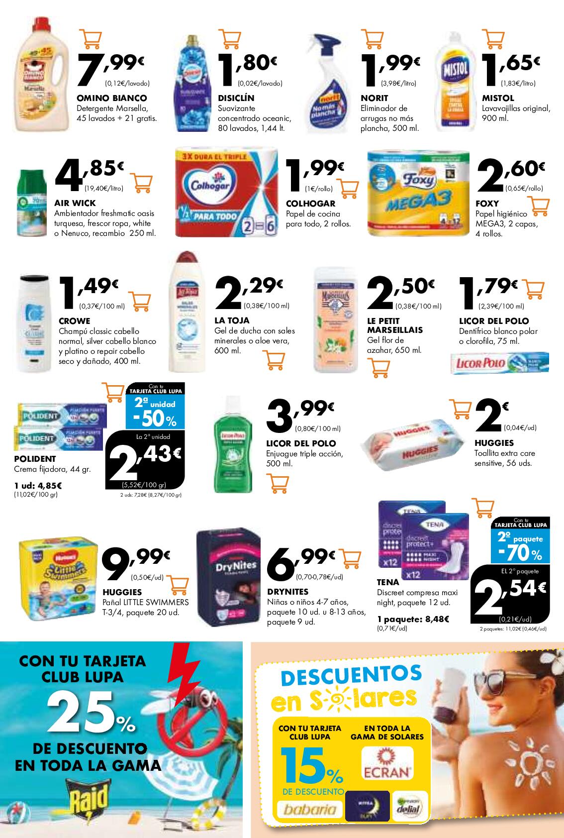 Ofertas del 3 al 16 de julio Lupa. Página 13
