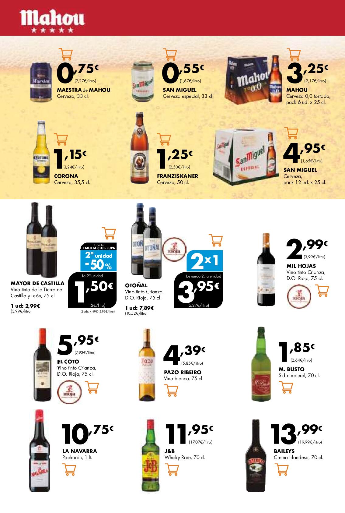 Ofertas del 3 al 16 de julio Lupa. Página 14