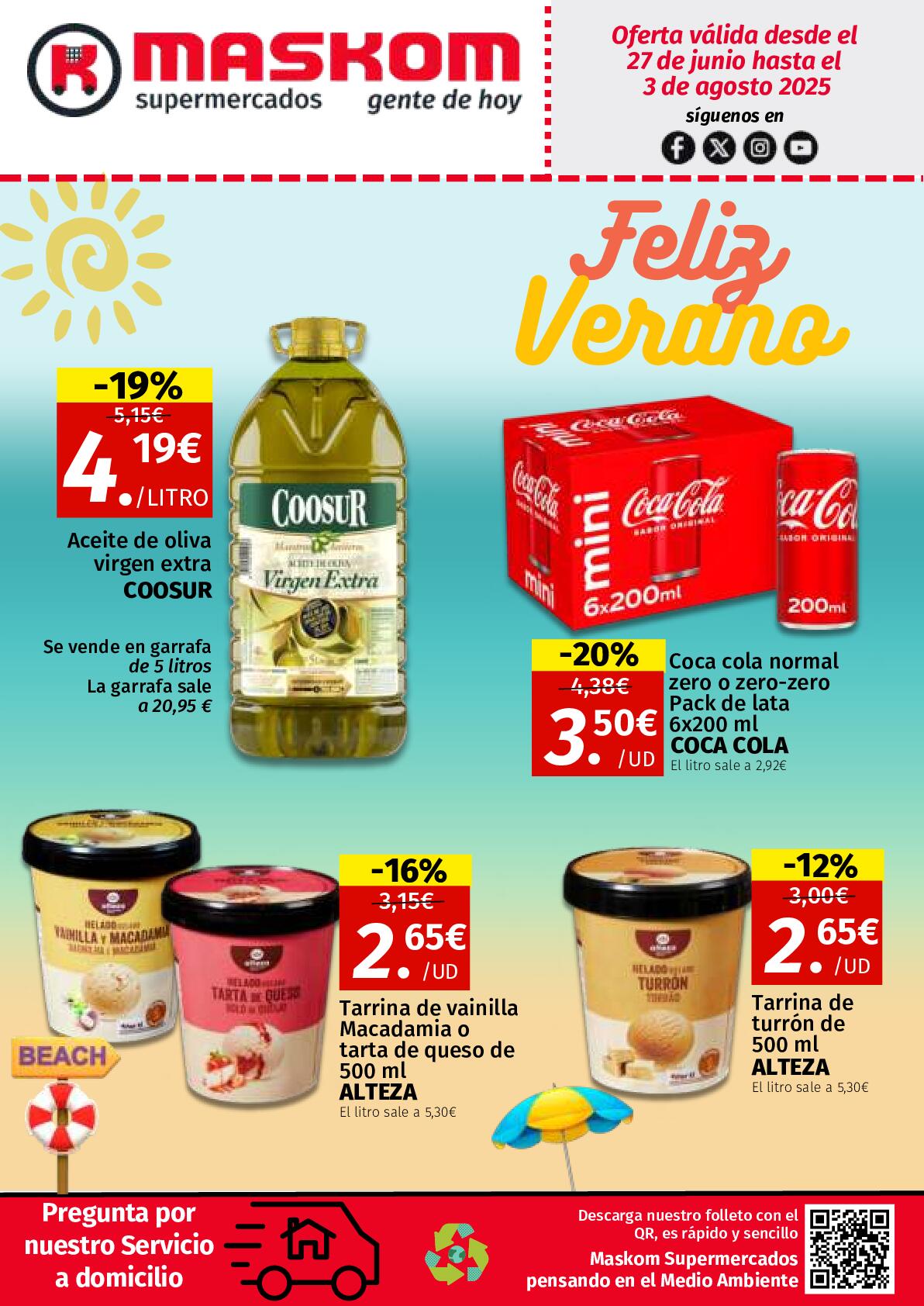 Feliz verano Maskom. Página 01
