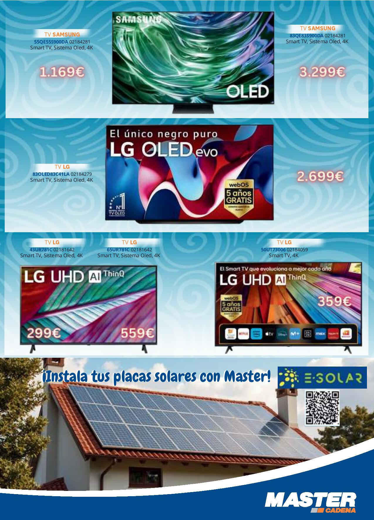 Precio y mucho más Master Cadena. Página 11