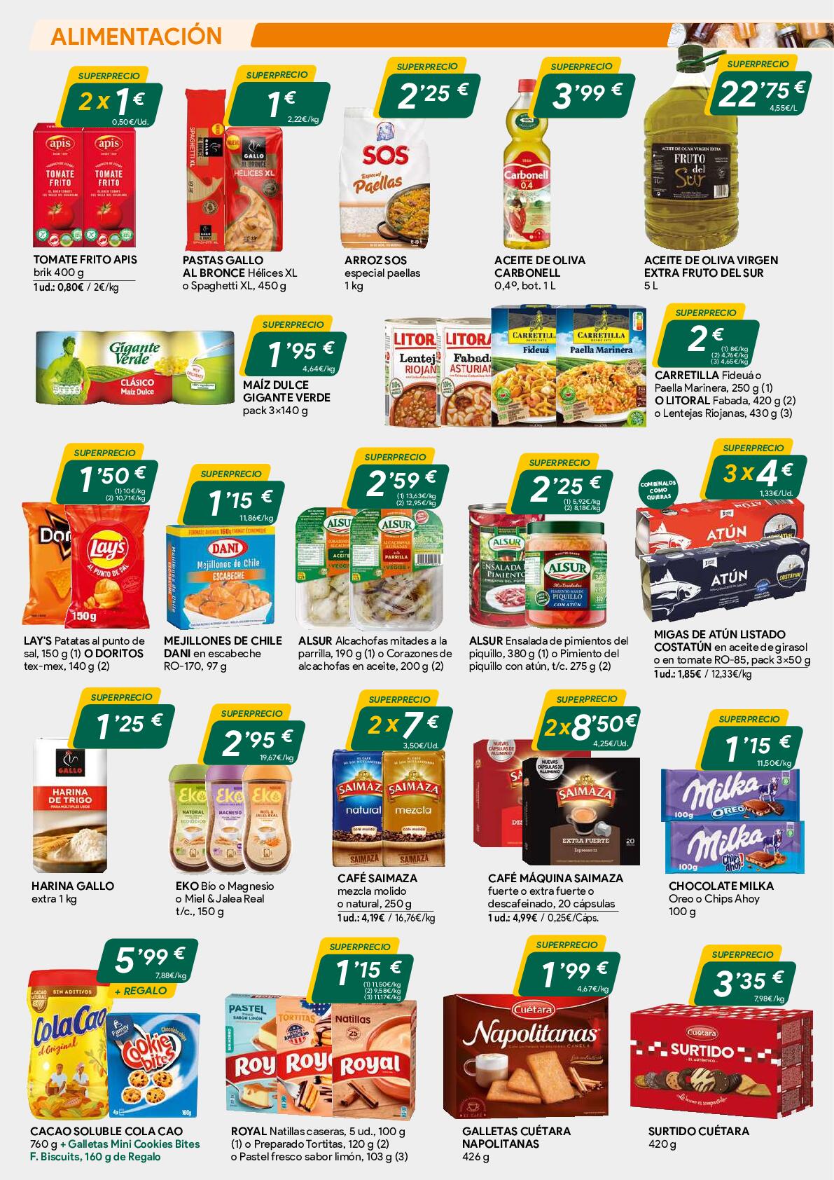 Ofertas quincenales Masymas. Página 04