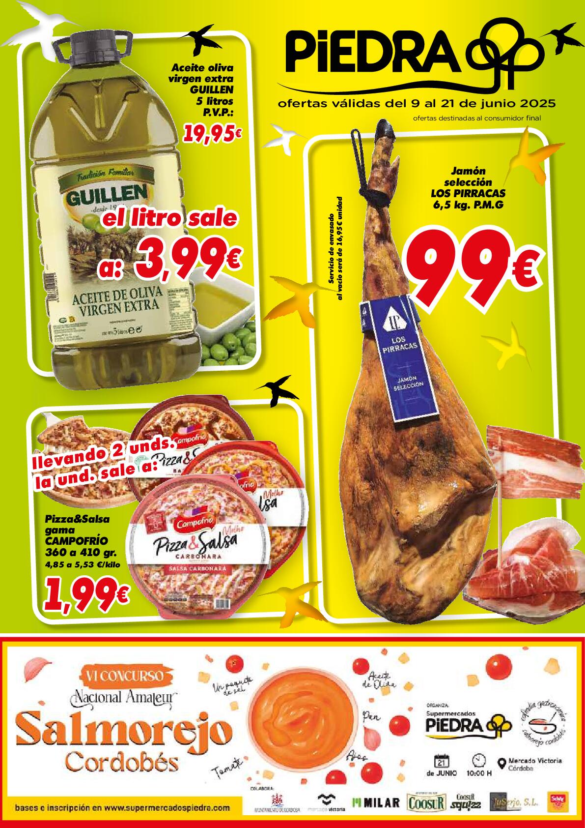 Ofertas quincenales Piedra. Página 01