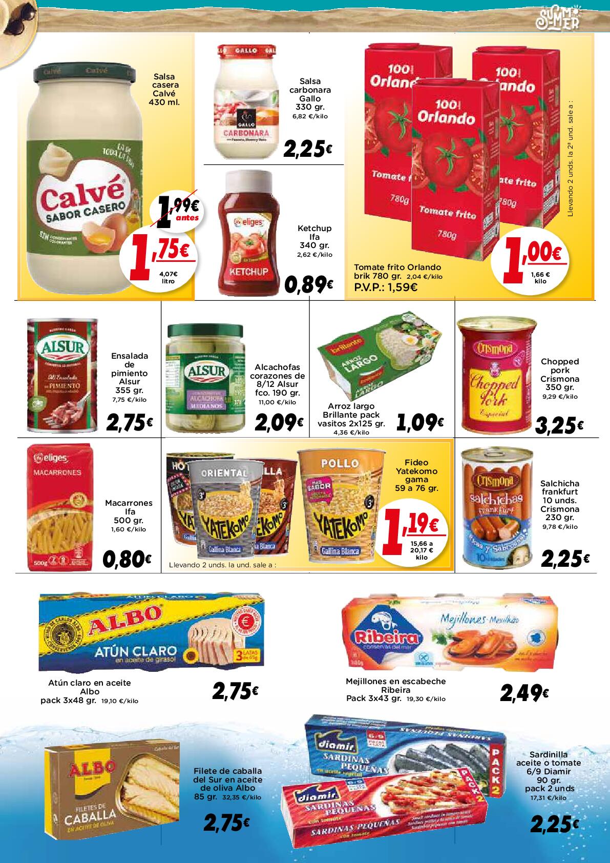 Ofertas quincenales Piedra. Página 06