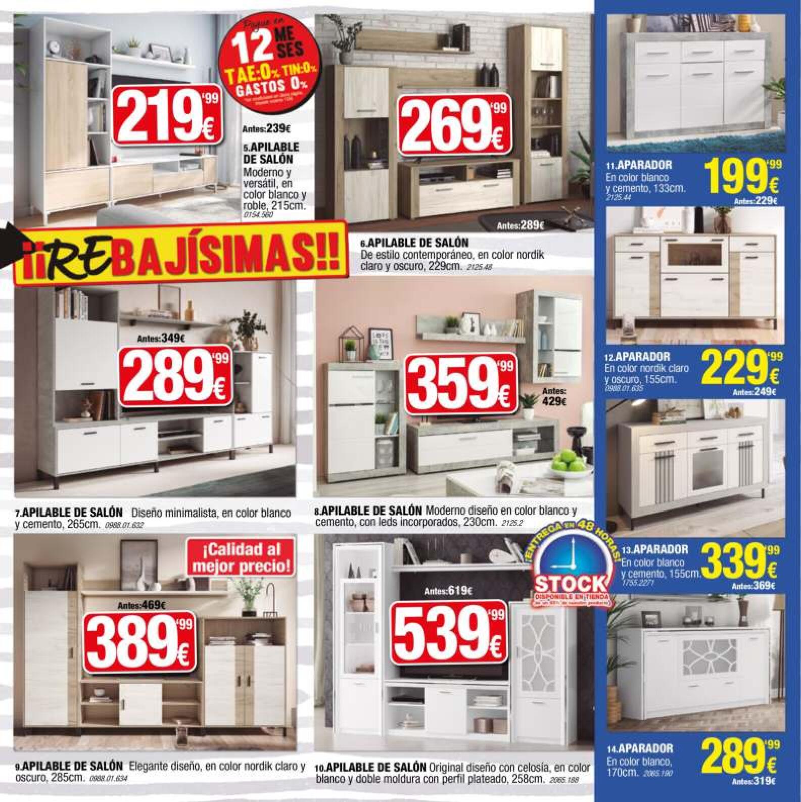 Rebajas de julio Rapimueble. Página 02