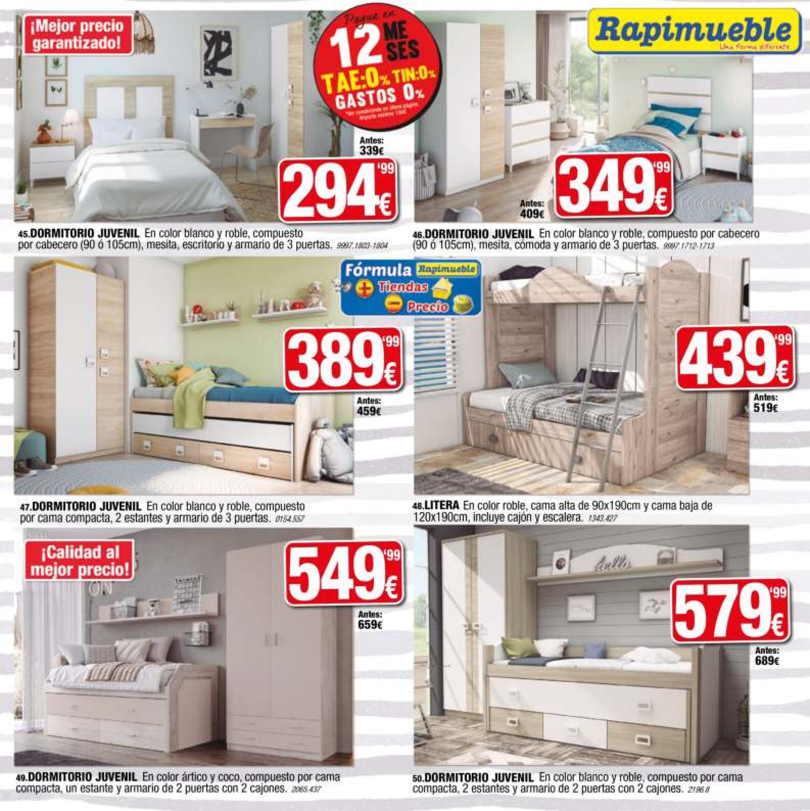 Rebajas de julio Rapimueble. Página 05