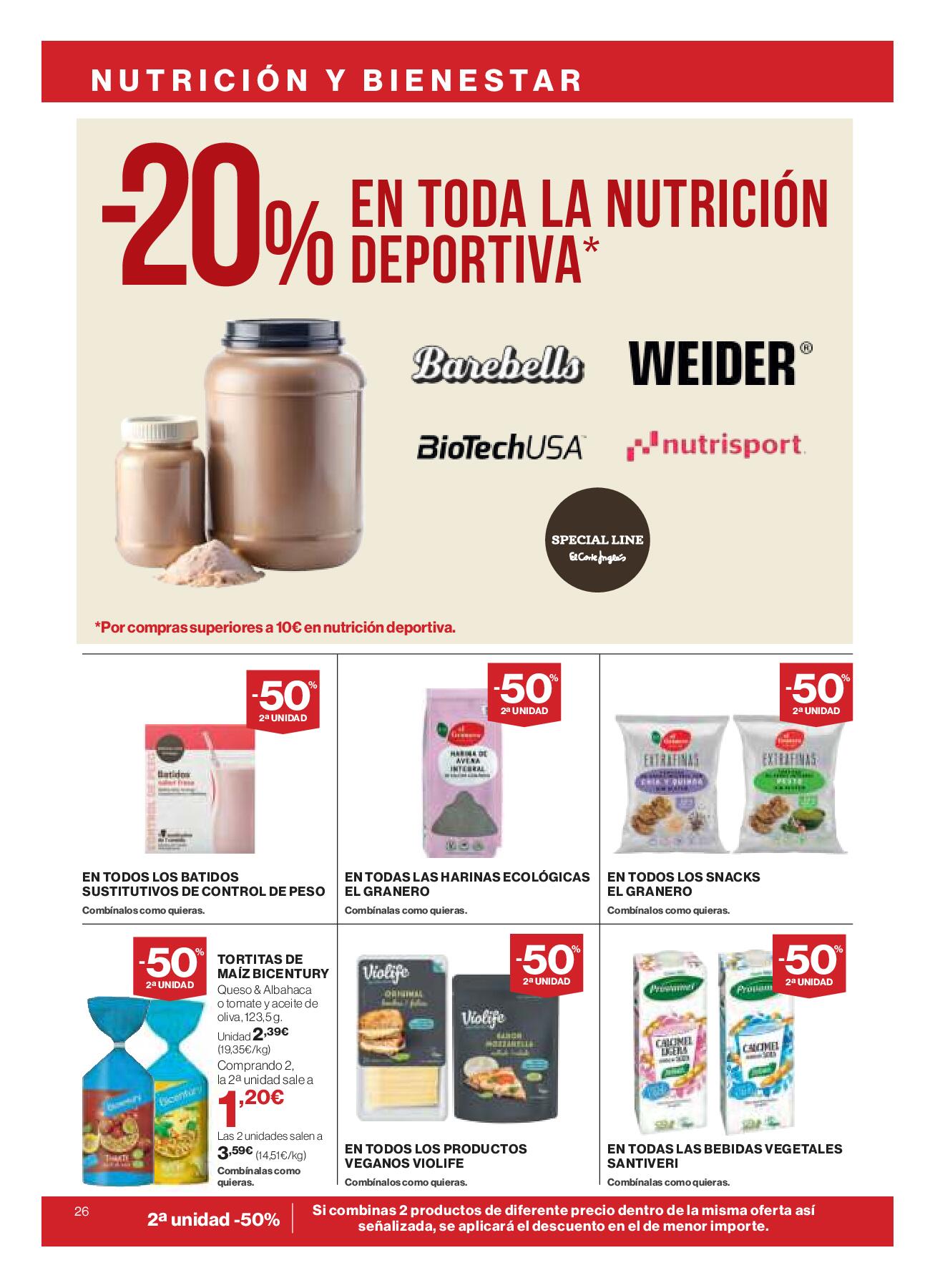 Folleto quincenal Supercor. Página 26