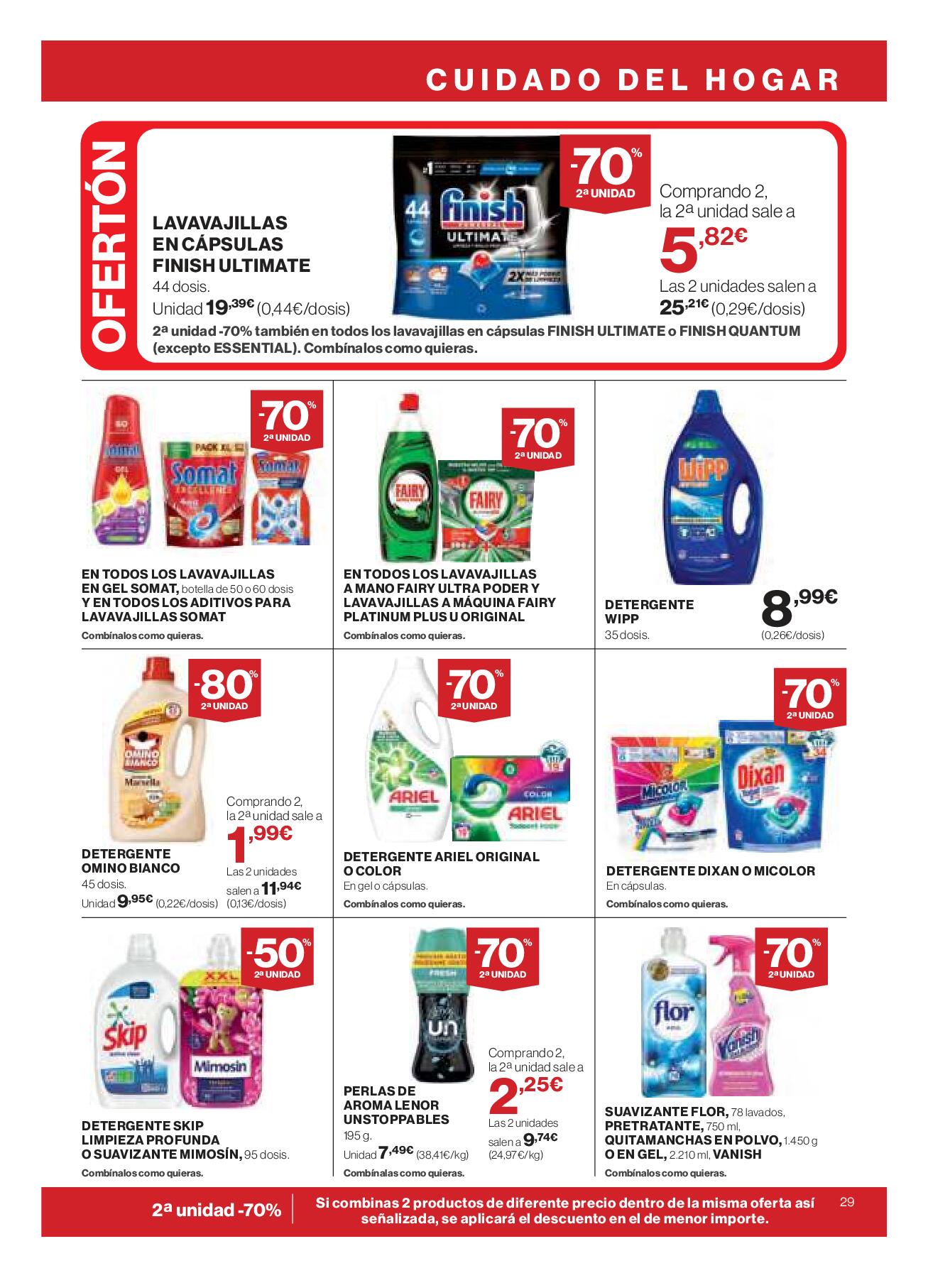 Folleto quincenal Supercor. Página 29
