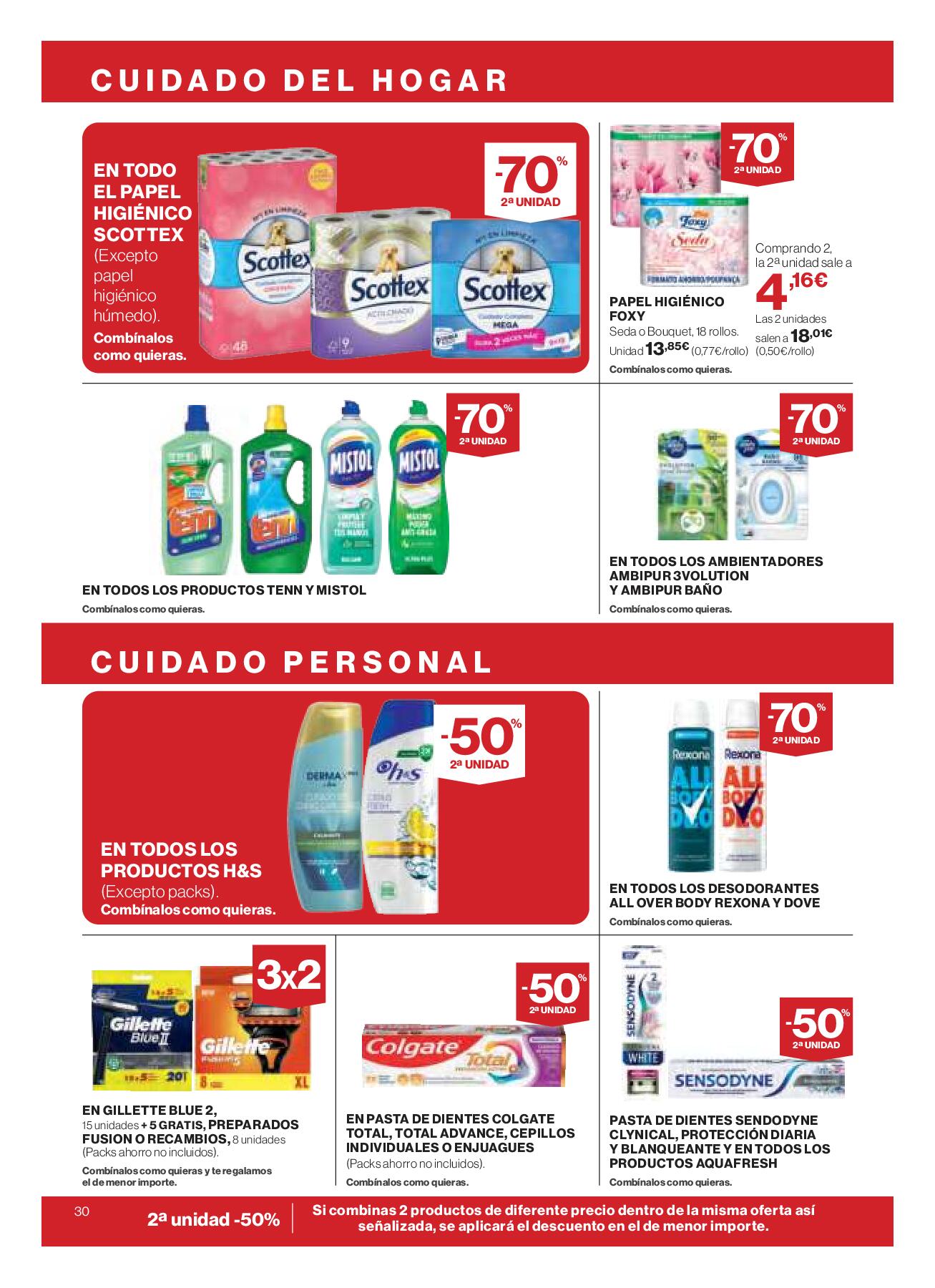 Folleto quincenal Supercor. Página 30