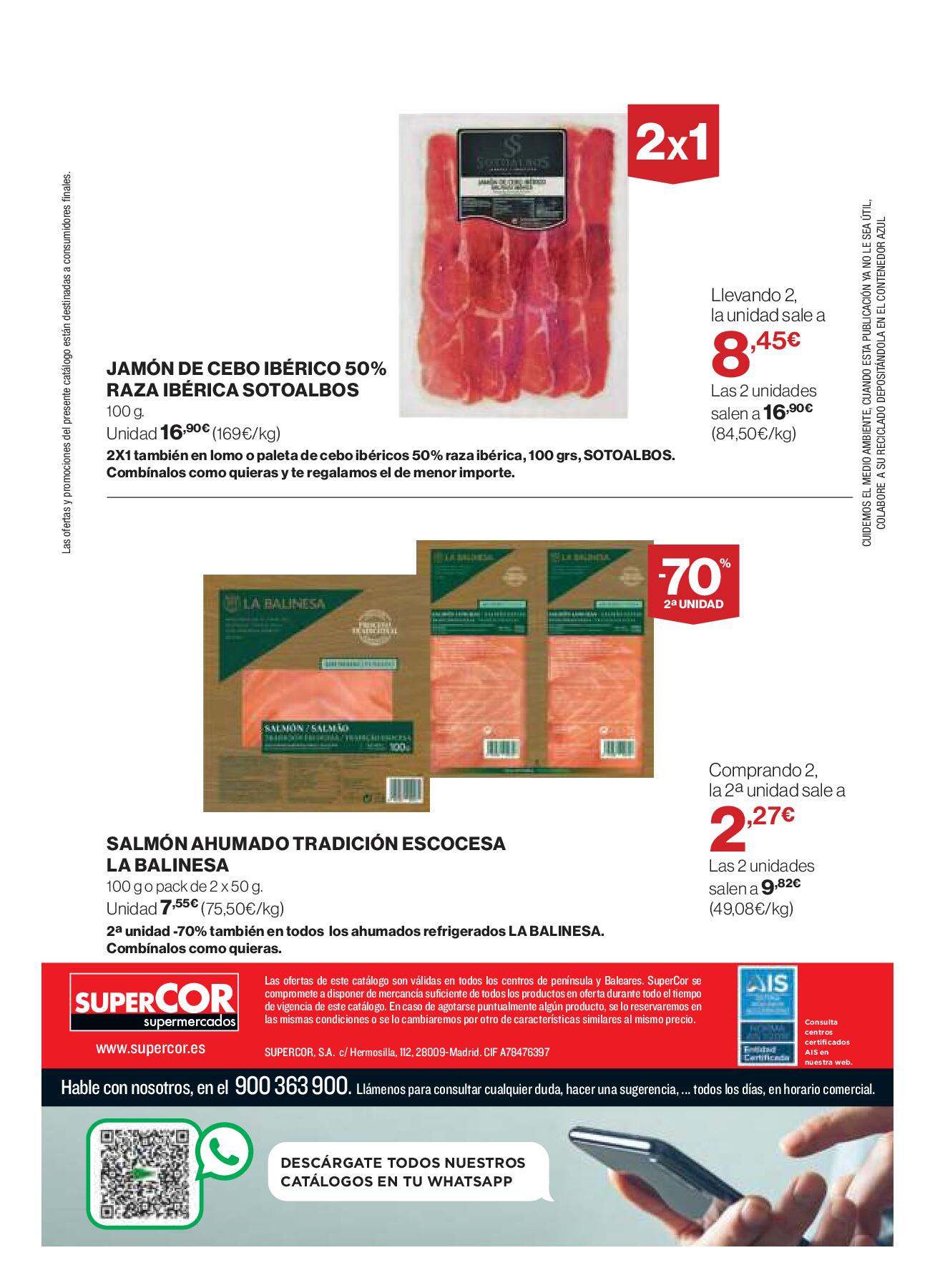 Folleto quincenal Supercor. Página 32