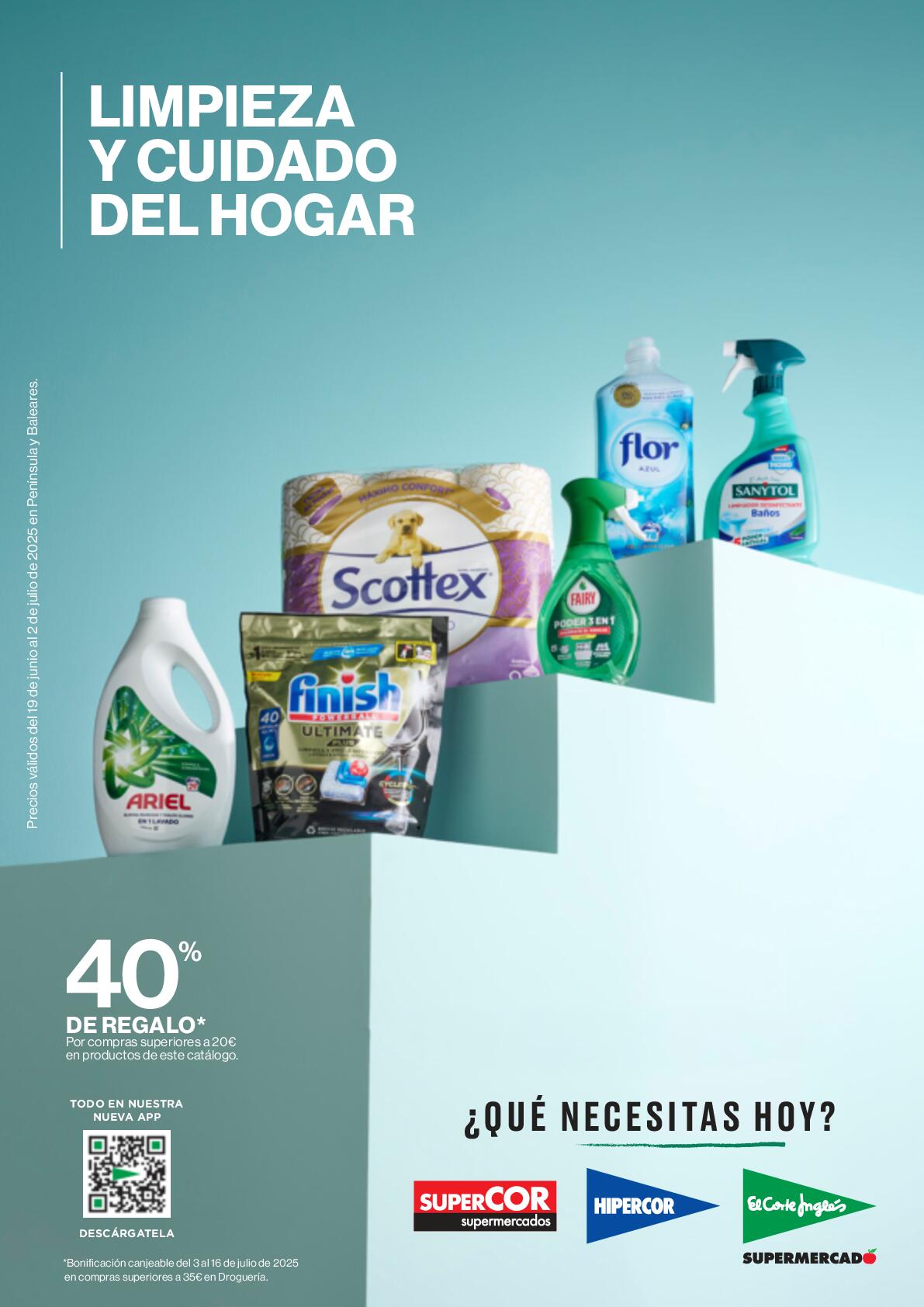 Limpieza y cuidado del hogar Supercor. Página 01