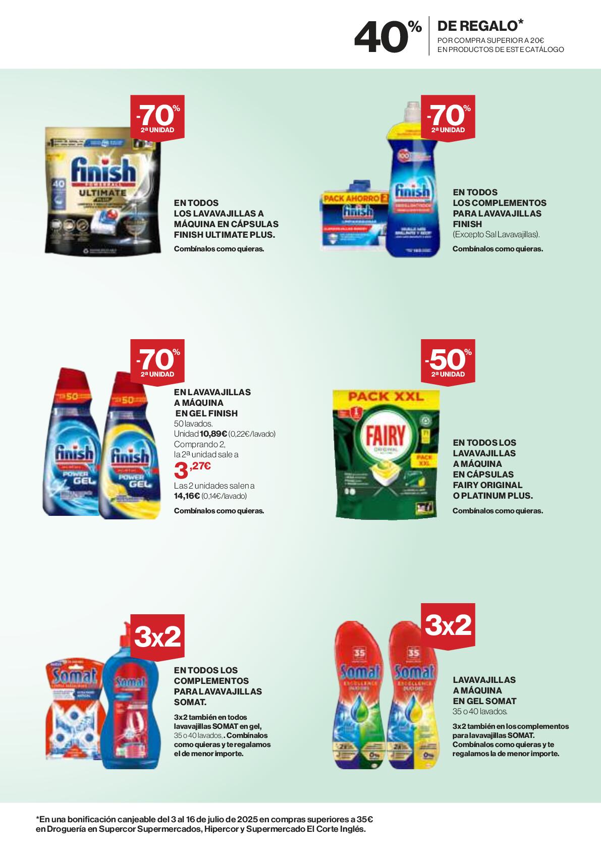 Limpieza y cuidado del hogar Supercor. Página 07
