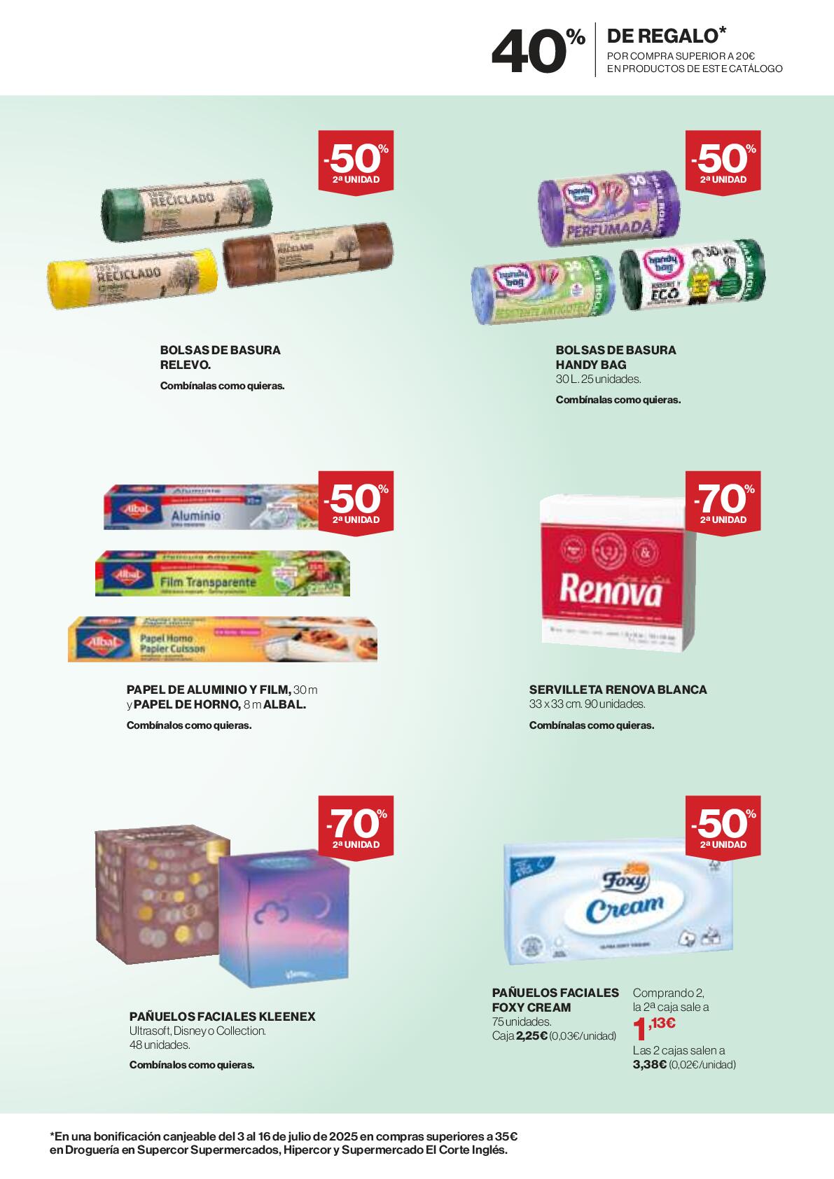 Limpieza y cuidado del hogar Supercor. Página 13